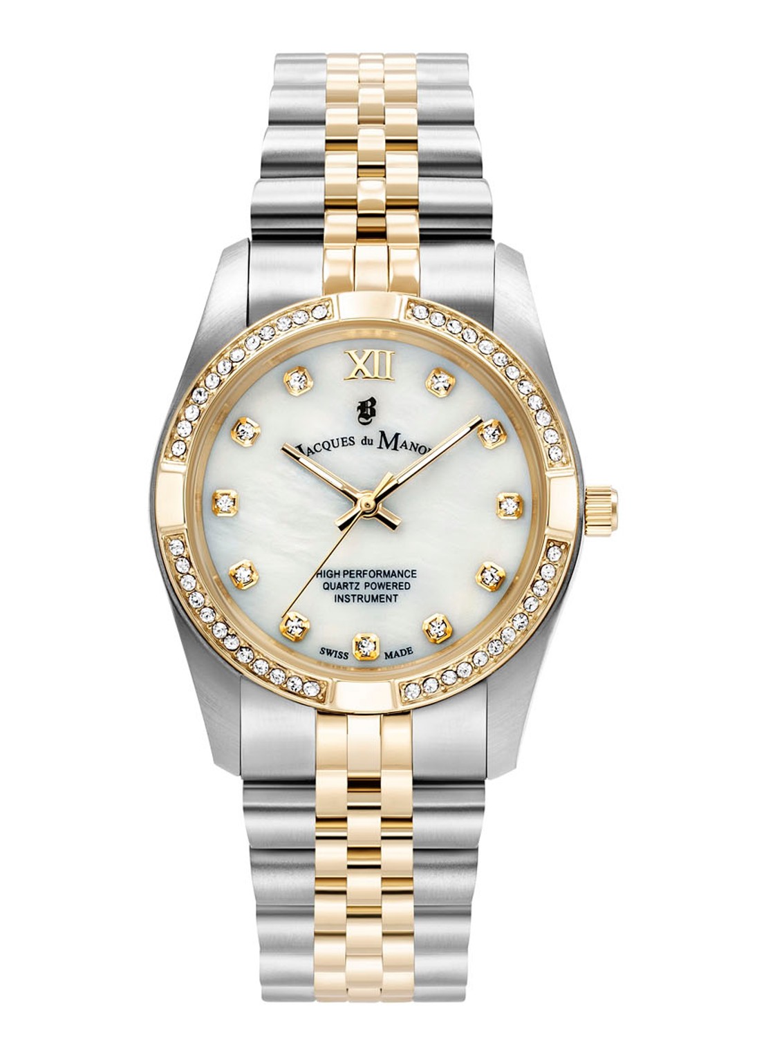 Jacques du Manoir Inspiration horloge JWL02002 - voorkant zilver