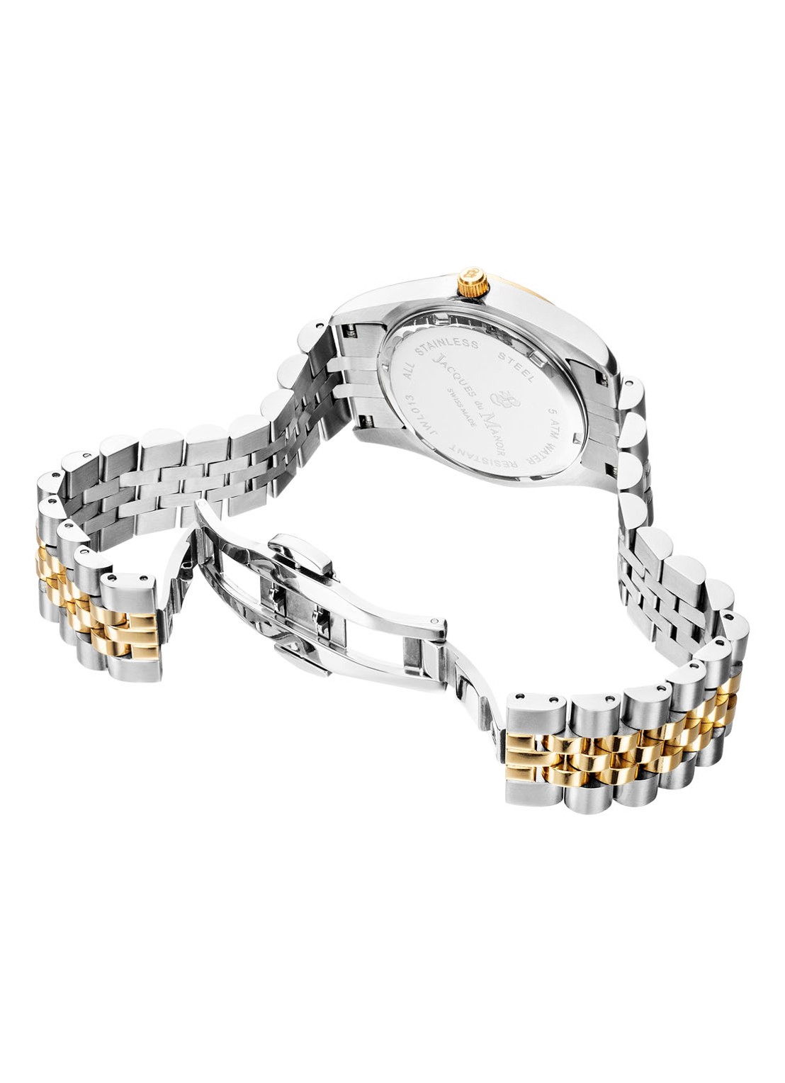 Jacques du Manoir Inspiration horloge JWL02002 - voorkant 2 zilver