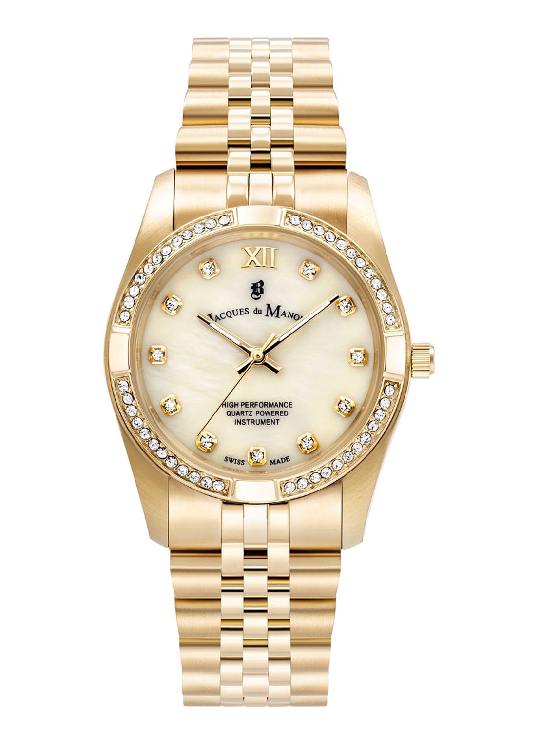 Jacques du Manoir Inspiration horloge JWL02003 - voorkant 3 goud