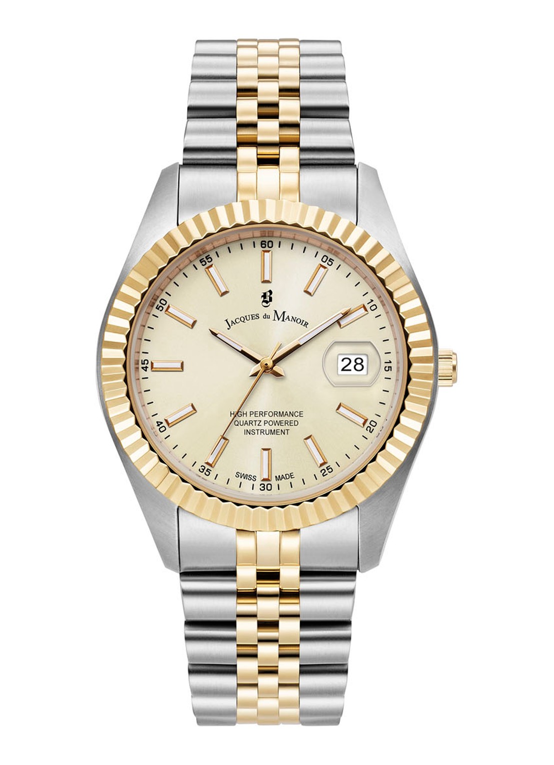 Jacques du Manoir Inspiration horloge JWN01704 - voorkant zilver