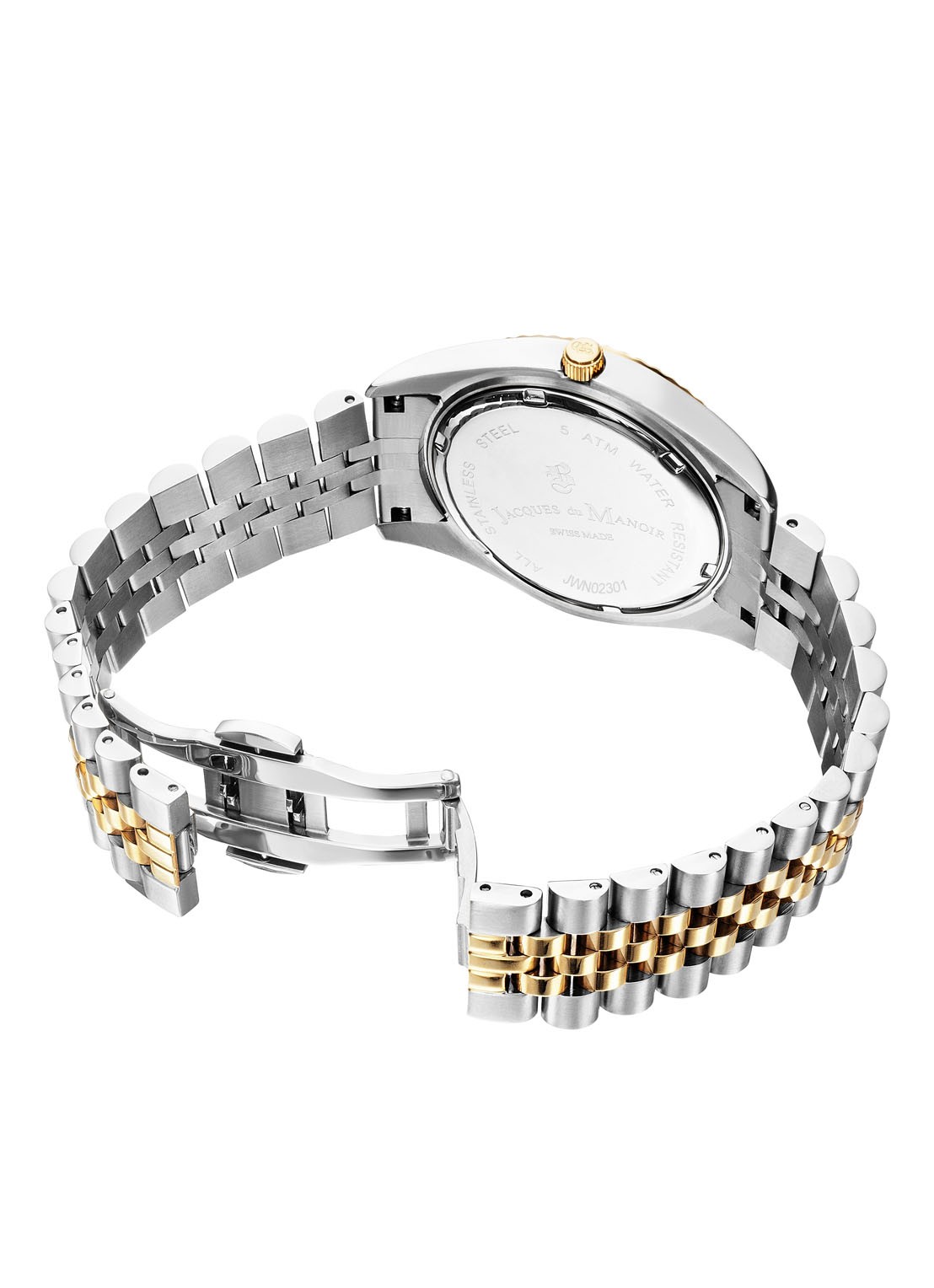 Jacques du Manoir Inspiration horloge JWN02301 - voorkant 2 zilver