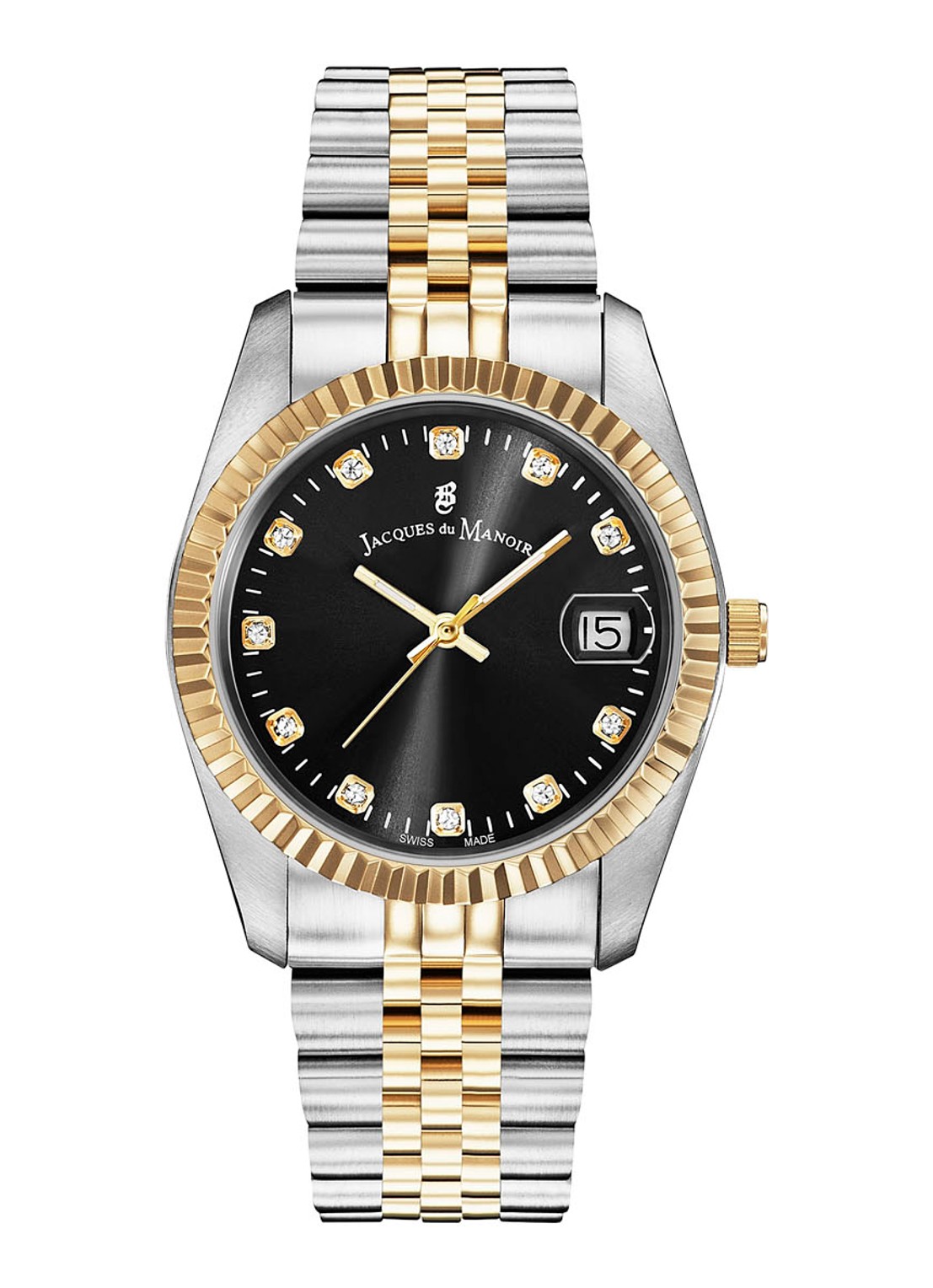Jacques du Manoir Inspiration horloge NRO.19 - voorkant zilver