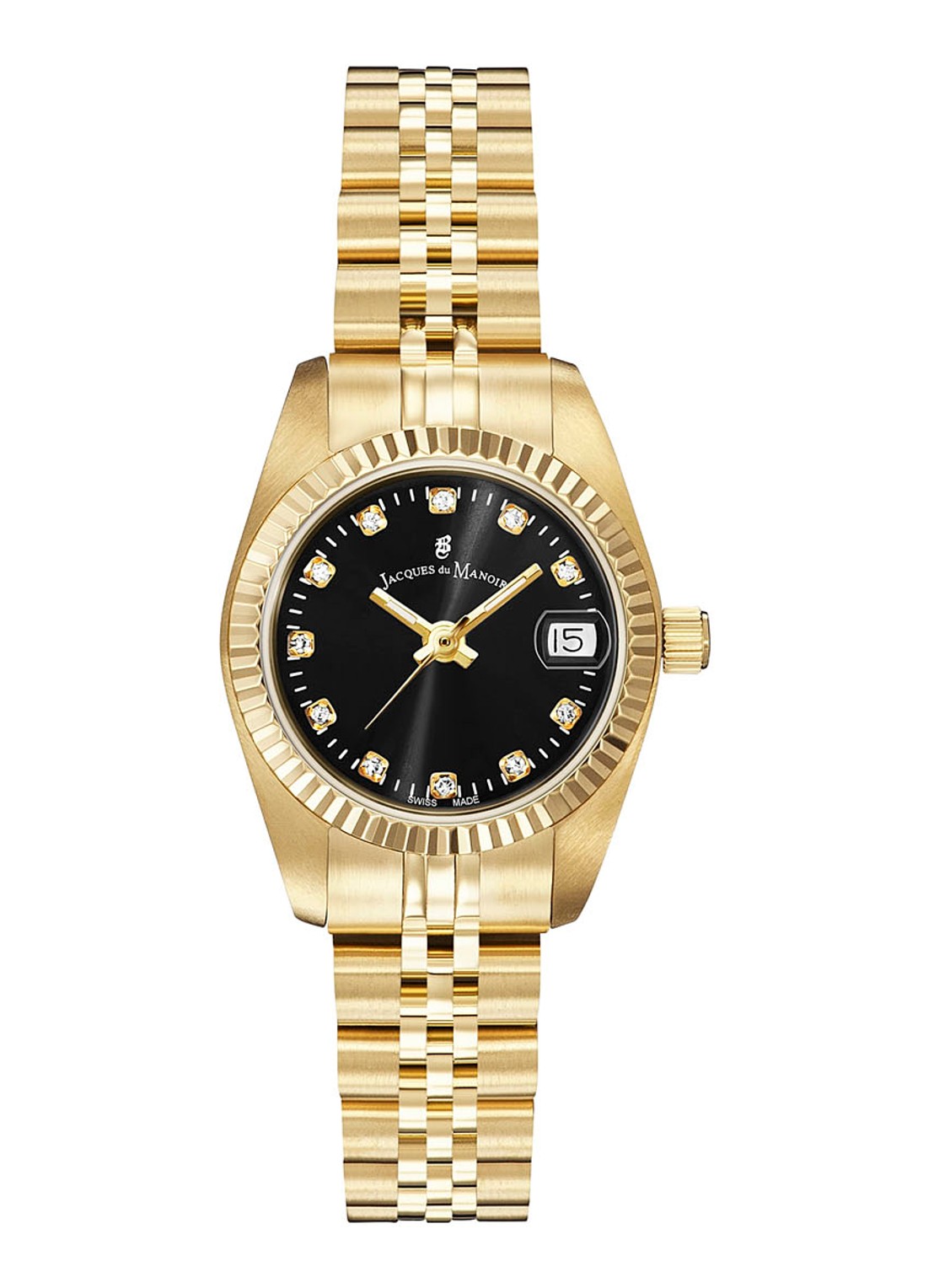 Jacques du Manoir Inspiration horloge NRO.22 - voorkant goud