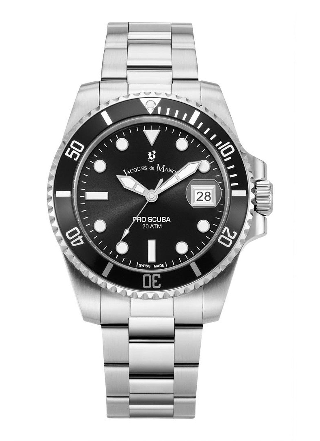 Jacques du Manoir Inspiration horloge NROP.05 - voorkant 3 zilver