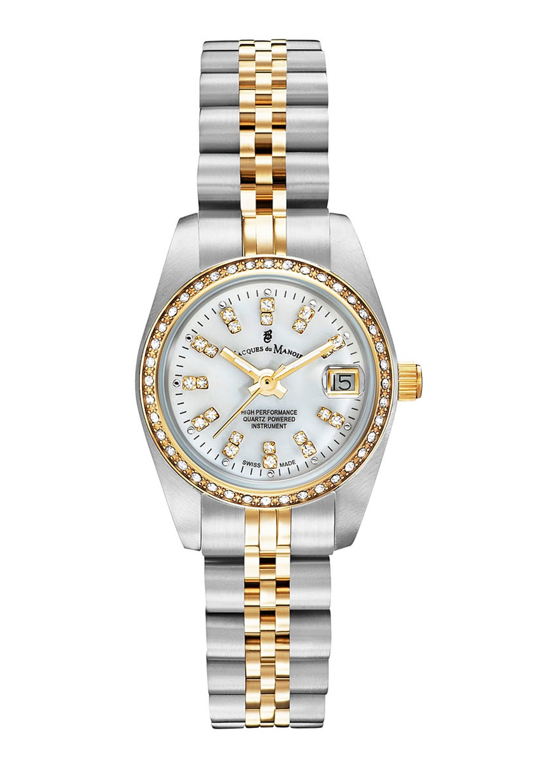 Jacques du Manoir Inspiration horloge NROP.08 - voorkant zilver