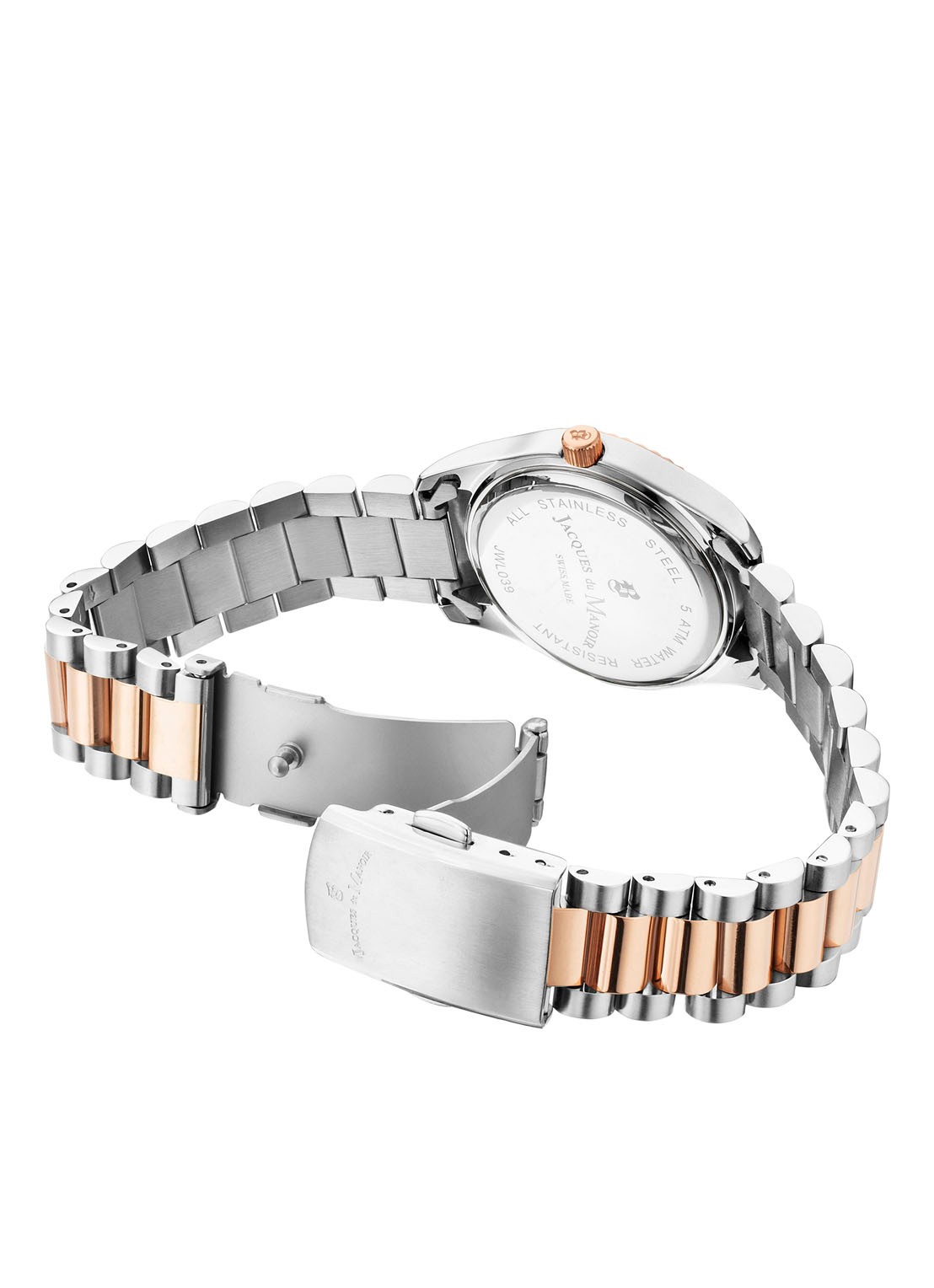 Jacques du Manoir Inspiration Prime horloge JWL03903 - detail zilver