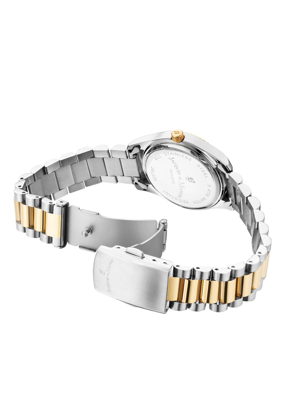 Jacques du Manoir Inspiration Prime horloge JWL03905 - detail 2 zilver
