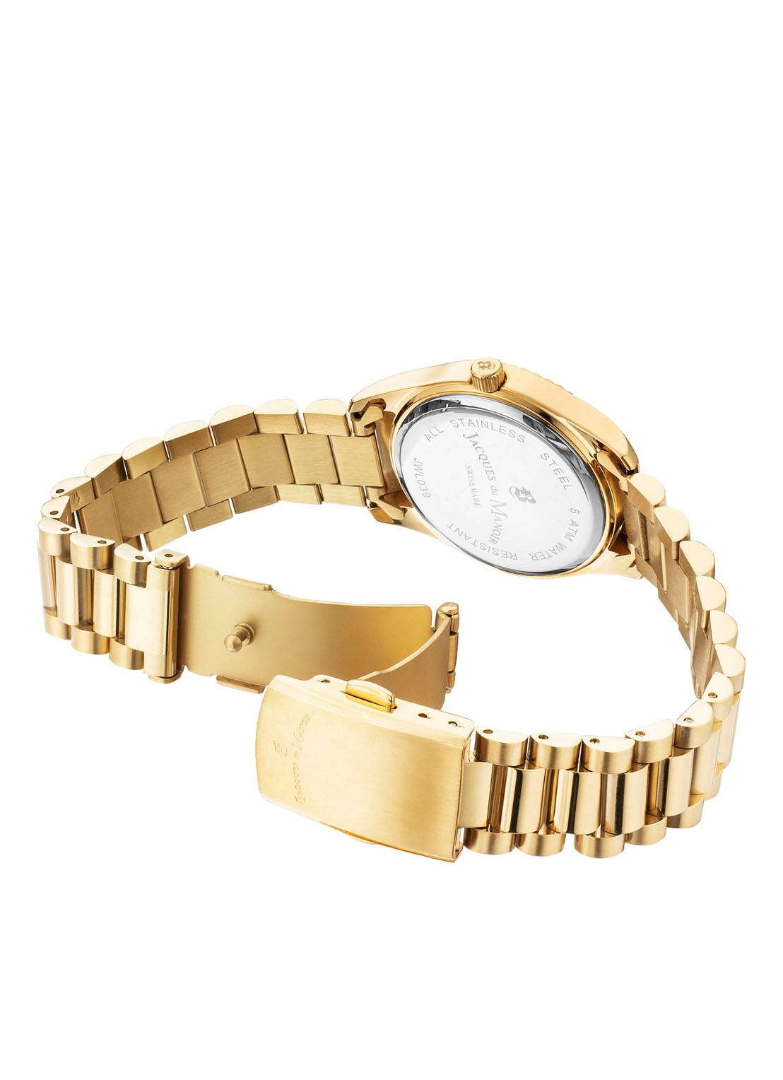 Jacques du Manoir Inspiration Prime horloge JWL03908 - detail 3 goud