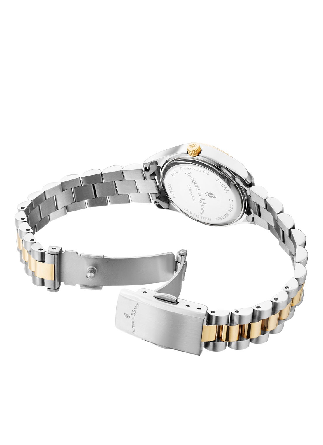 Jacques du Manoir Inspiration Prime horloge JWL04006 - detail zilver