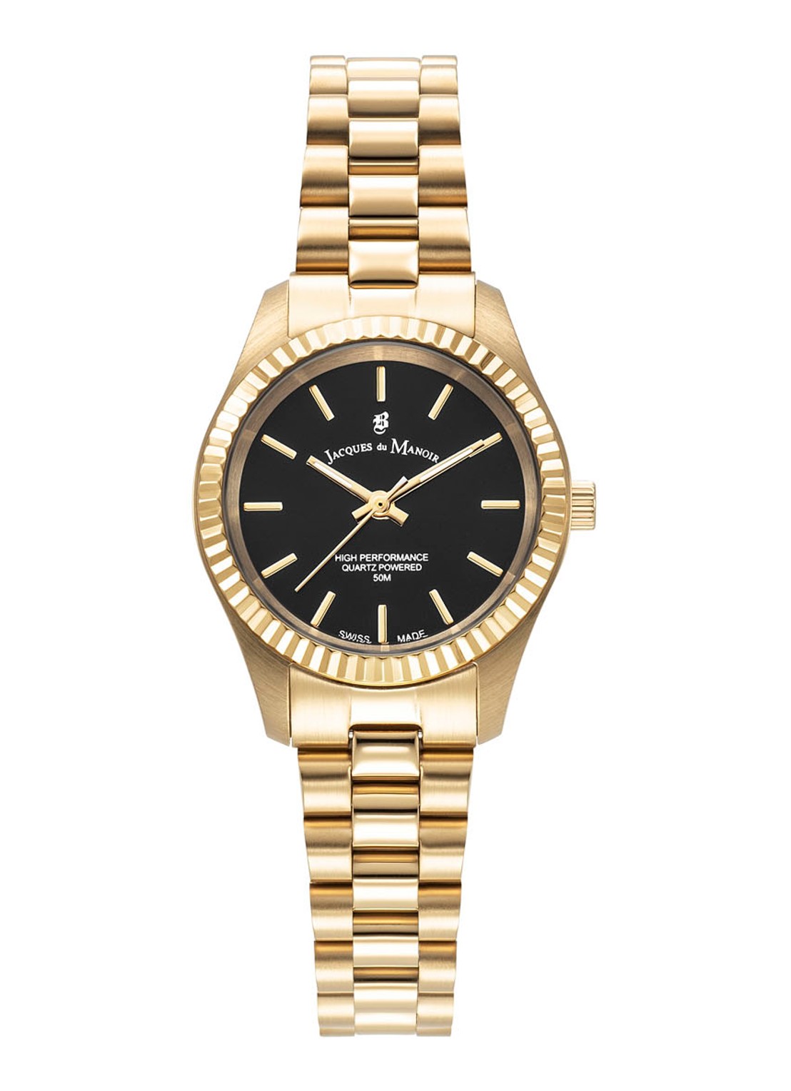 Jacques du Manoir Inspiration Prime horloge JWL04007 - voorkant goud