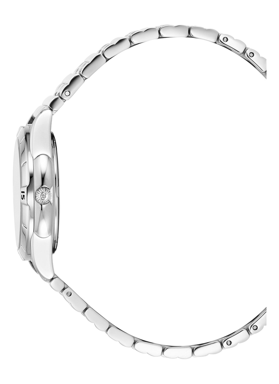 Jacques du Manoir Leonie horloge JWL0590 - voorkant 3 zilver / wit - jwl05901