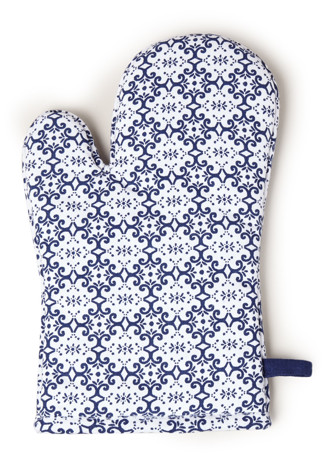 Janny van der Heijden  Tiles ovenwant  - voorkant donkerblauw