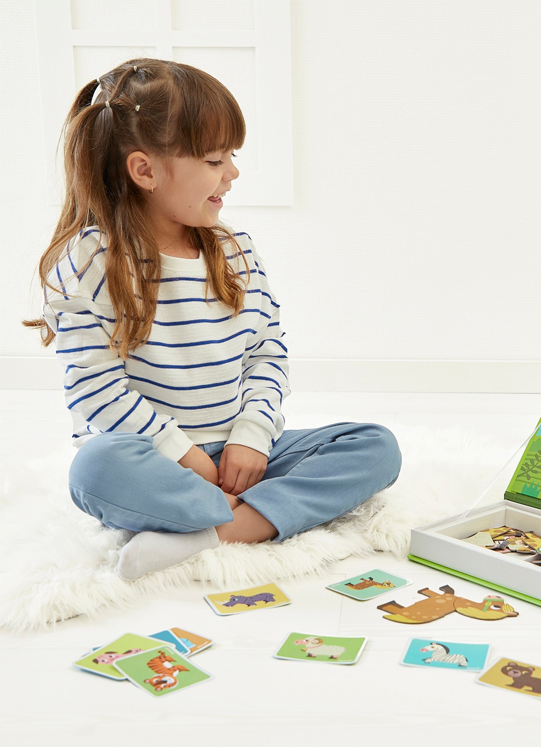 Janod Animals magneet speelset - detail 7 groen