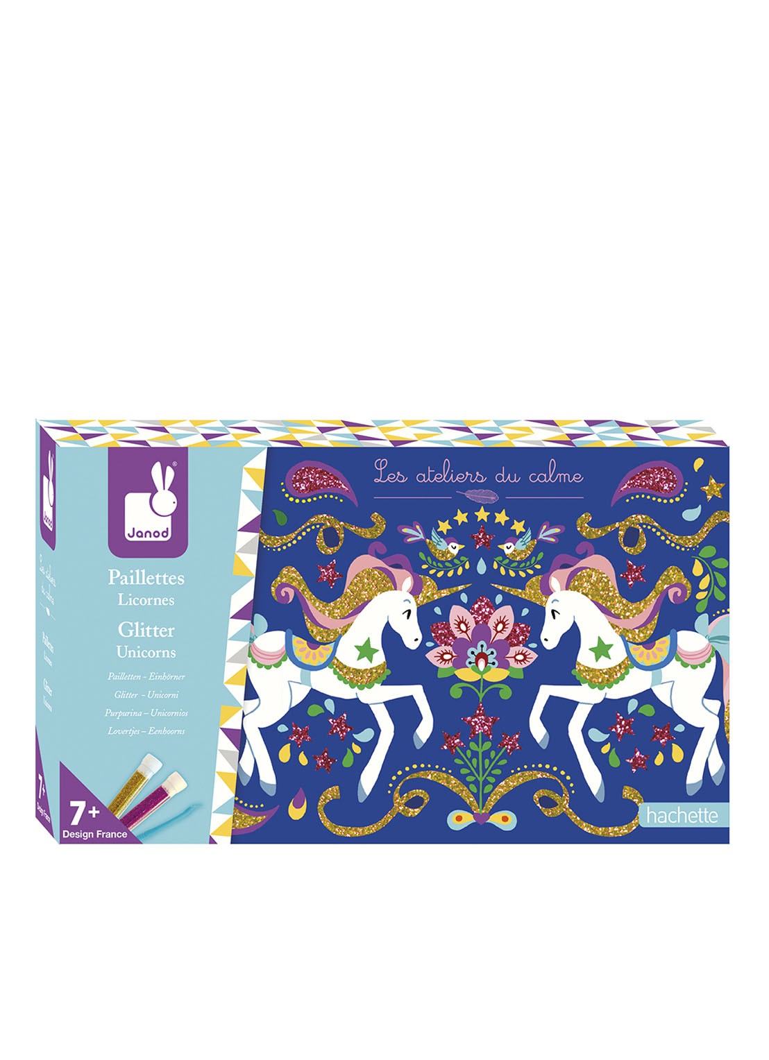 Janod Janod Atelier - Glitter Eenhoorns - voorkant undefined