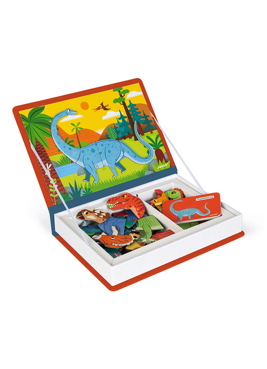 Janod Janod Magnetibook - Dinosaurus - detail 2 undefined