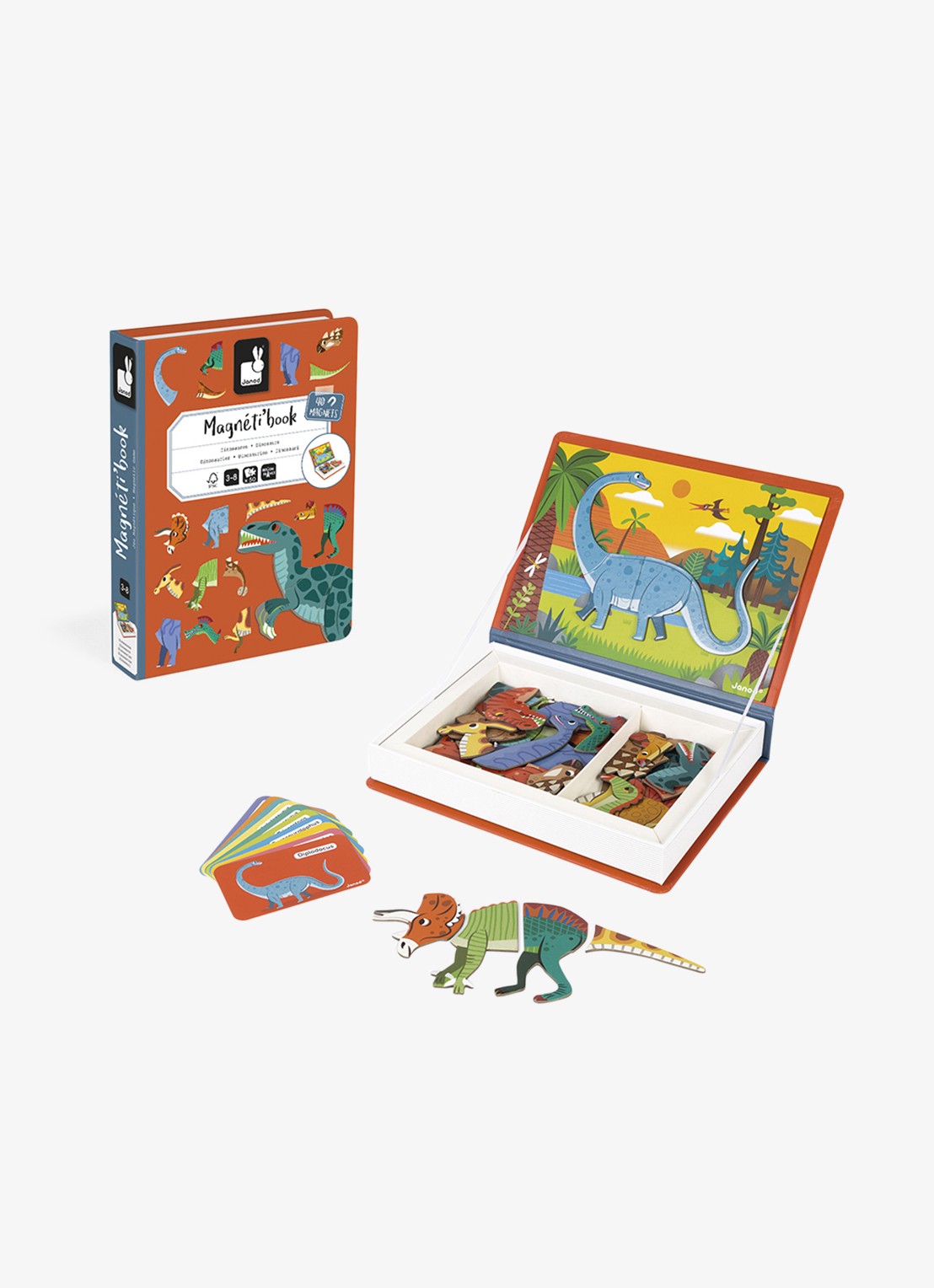 Janod Janod Magnetibook - Dinosaurus - detail 3 undefined
