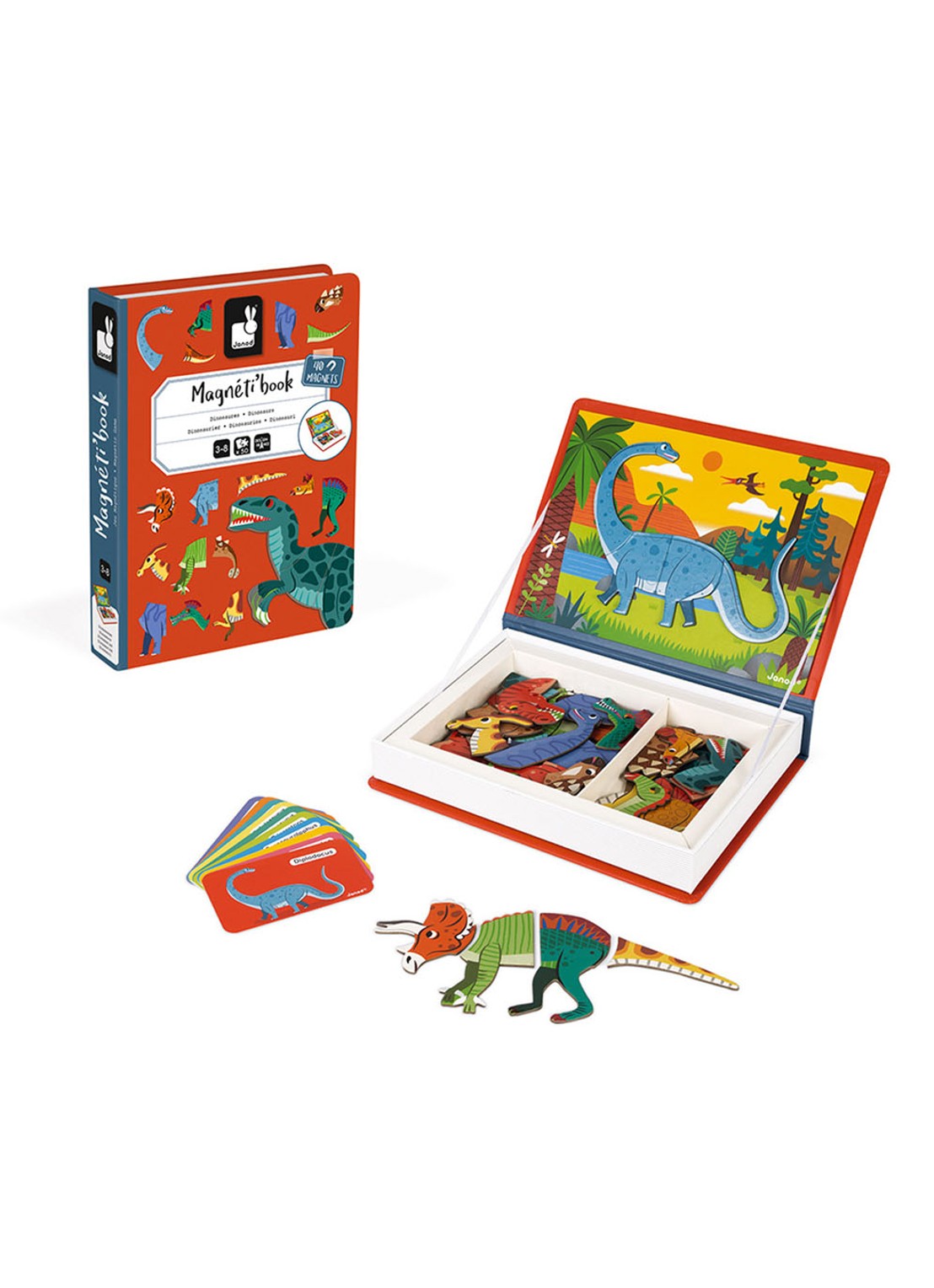 Janod Janod Magnetibook - Dinosaurus - voorkant 5 undefined