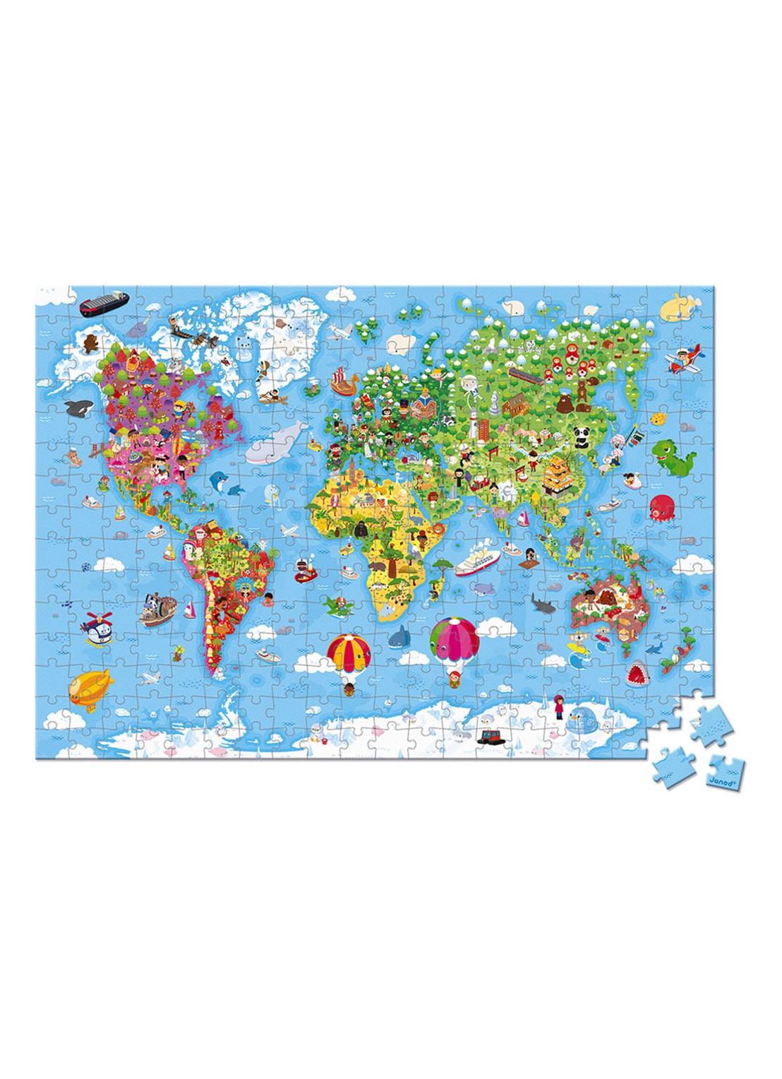 Janod Janod Puzzel - Wereld Giant - detail 3 undefined