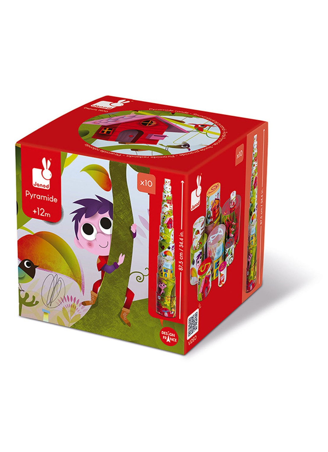 Janod Janod Stapeltoren - Magische boom - voorkant 2 undefined