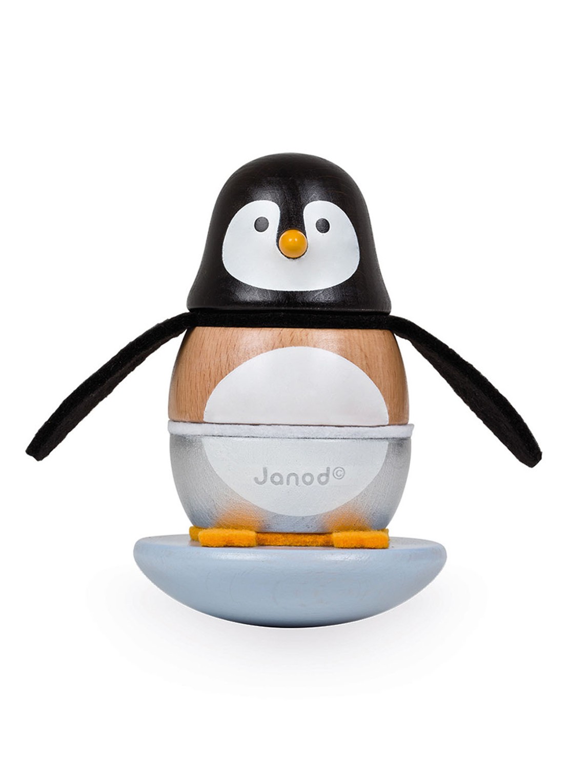 Janod Pinguin stapeltuimelaar - voorkant 3 undefined