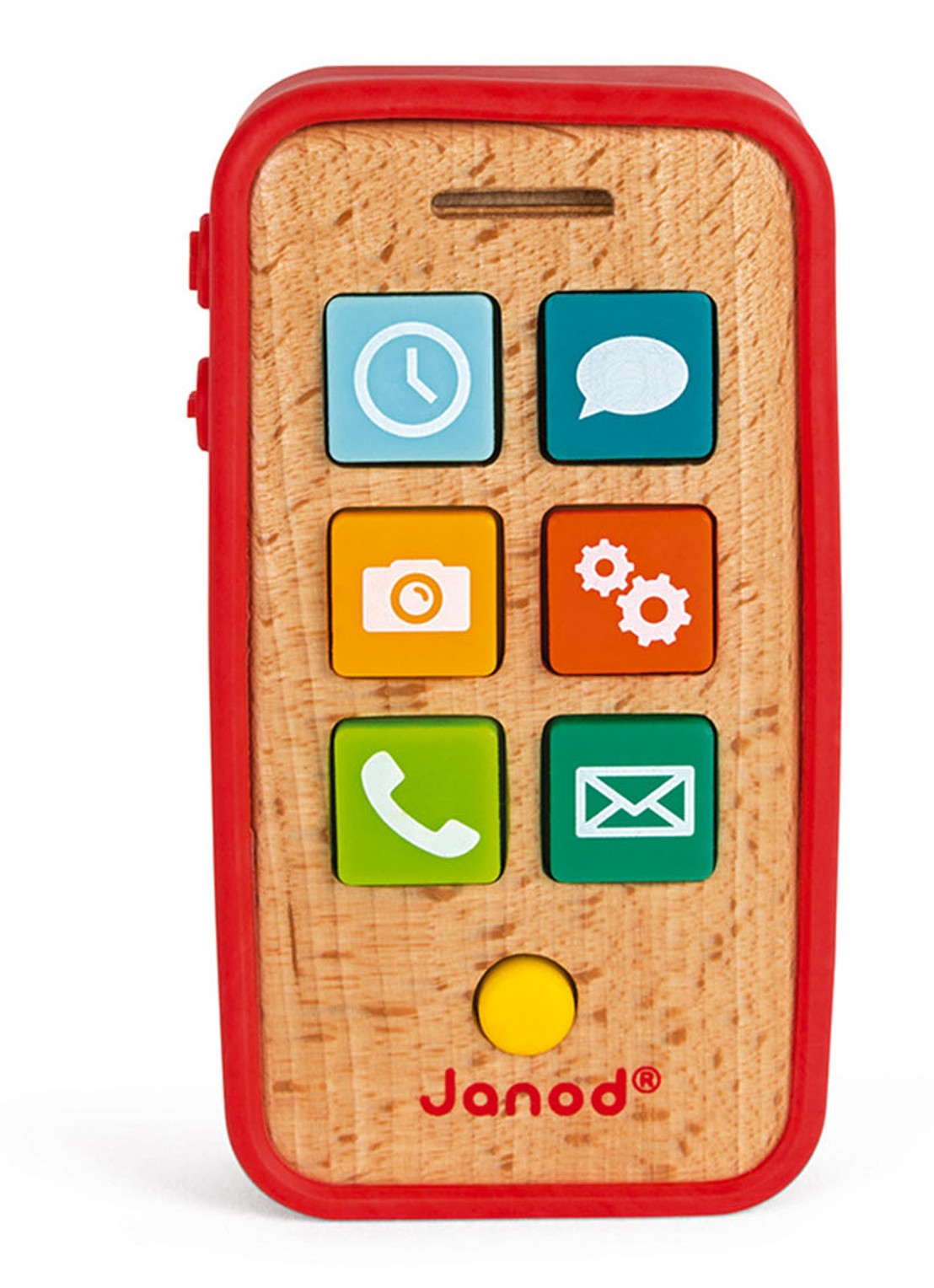 Janod Telefoon met geluid - voorkant 7 multicolor