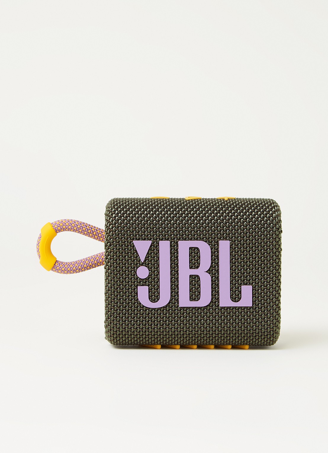 JBL Go 3 draagbare speaker - voorkant 3 groen