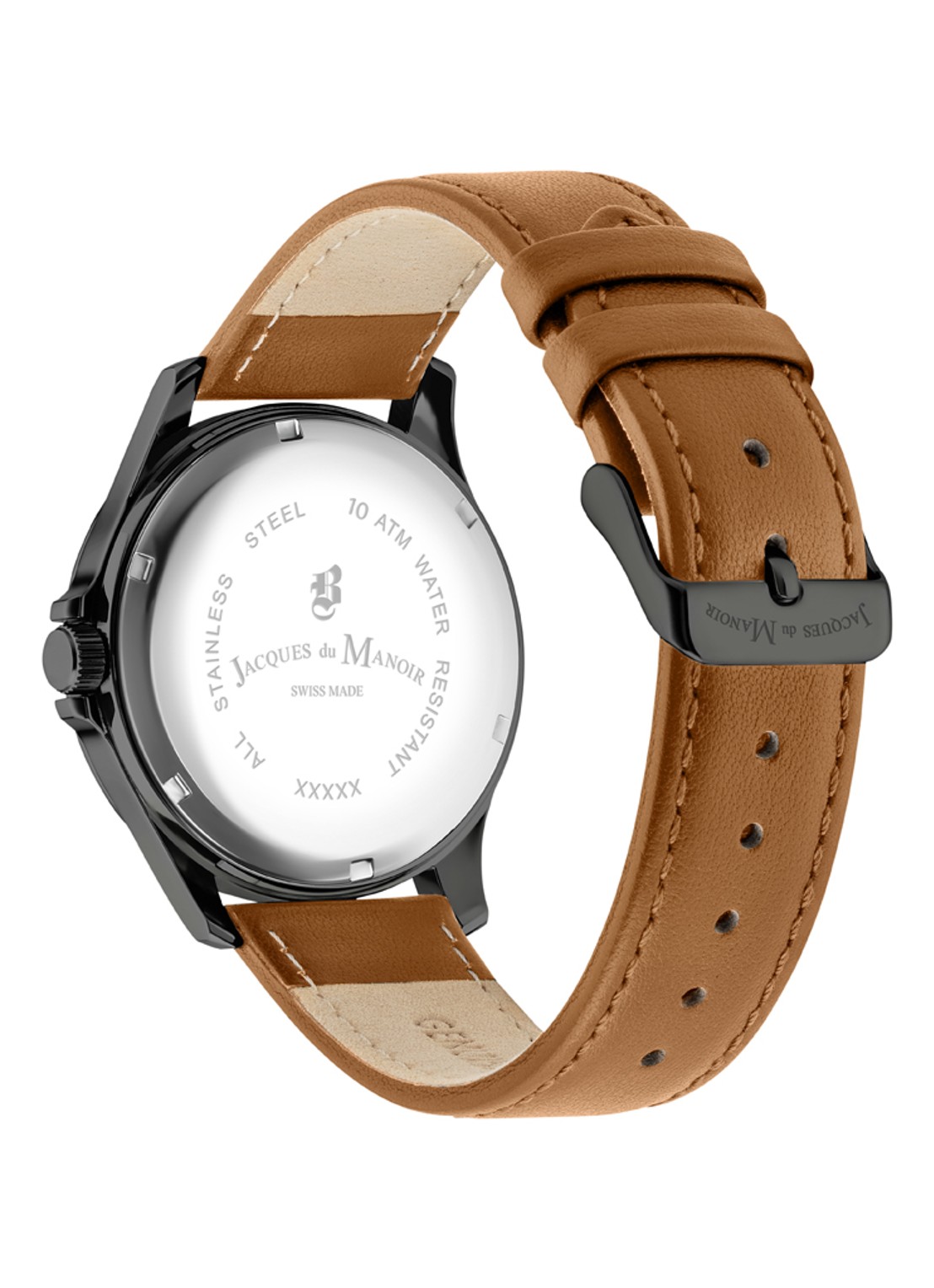 JDM Military Alpha I horloge JDM-WG001-04 - detail 2 zwart