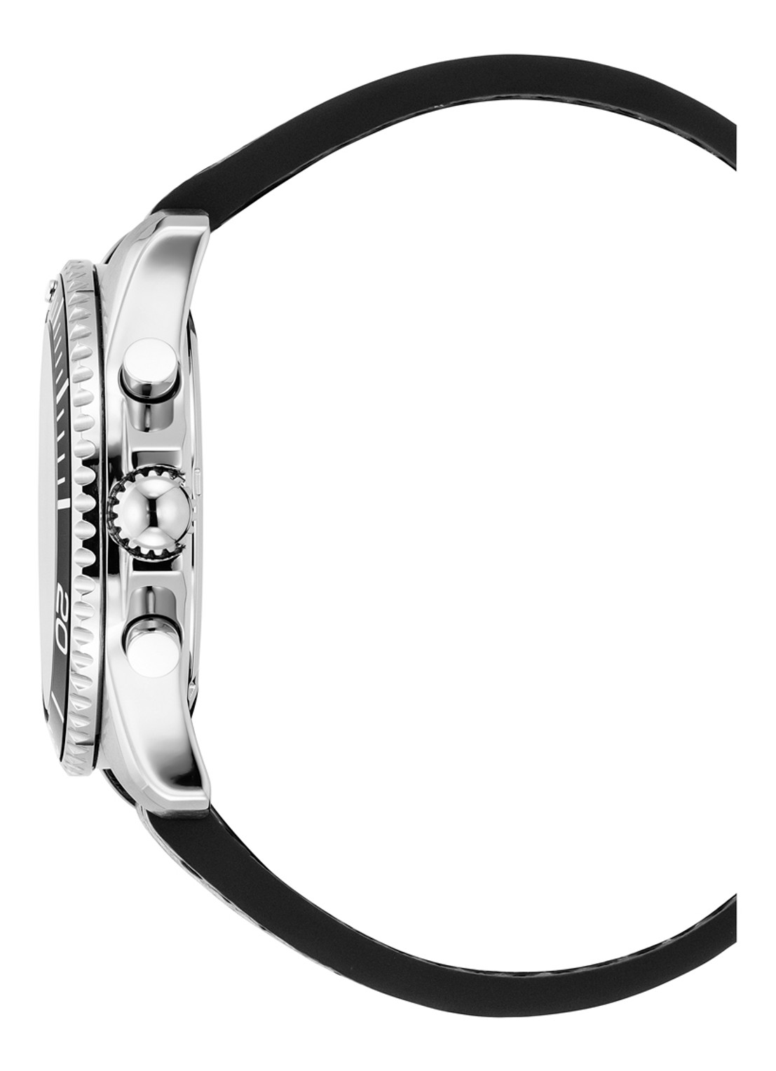 JDM Military Sierra Chrono horloge JDM-WG019-05 - detail 3 zilver