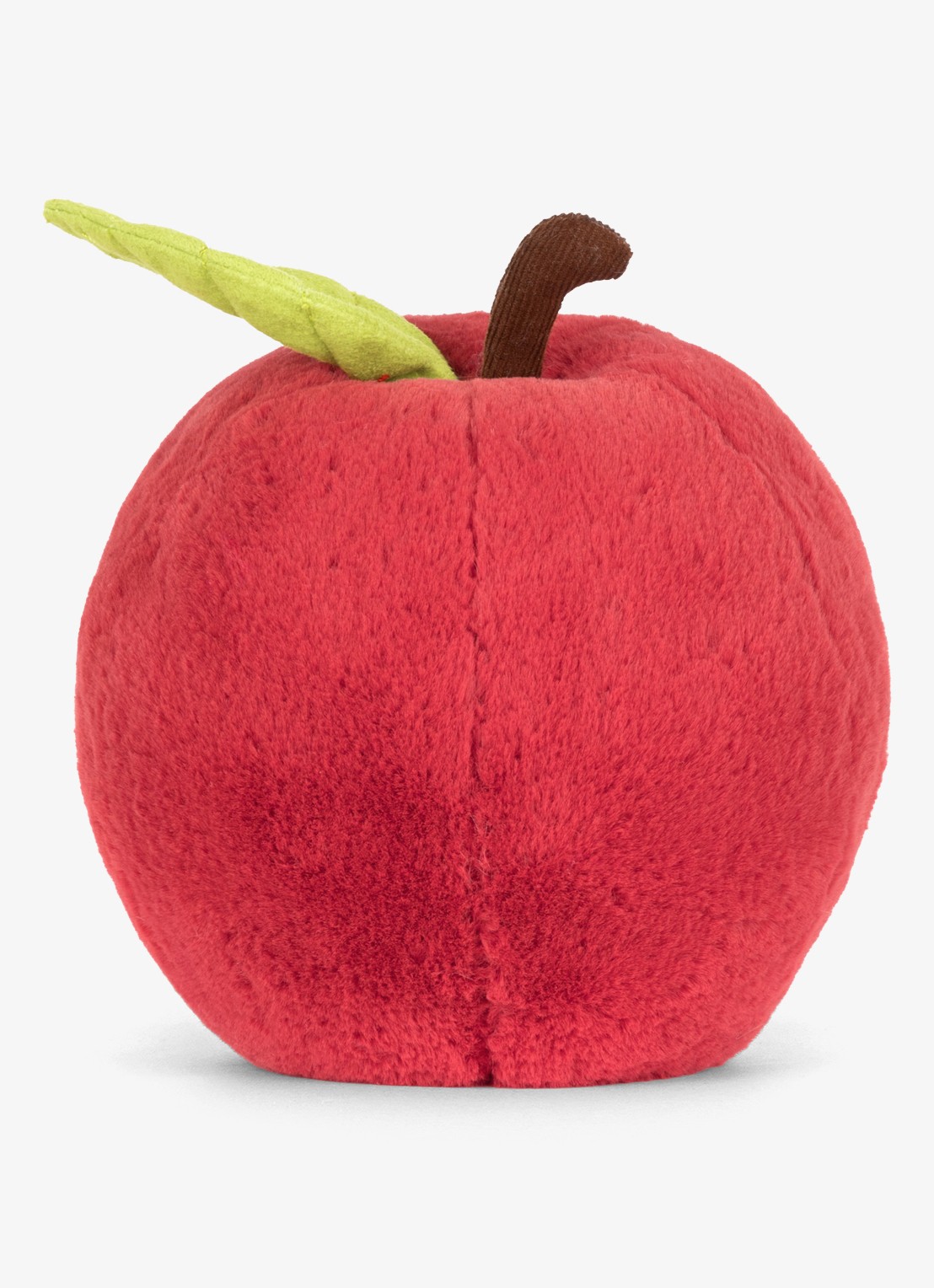Jellycat Amuseables appel knuffel - detail 5 rood