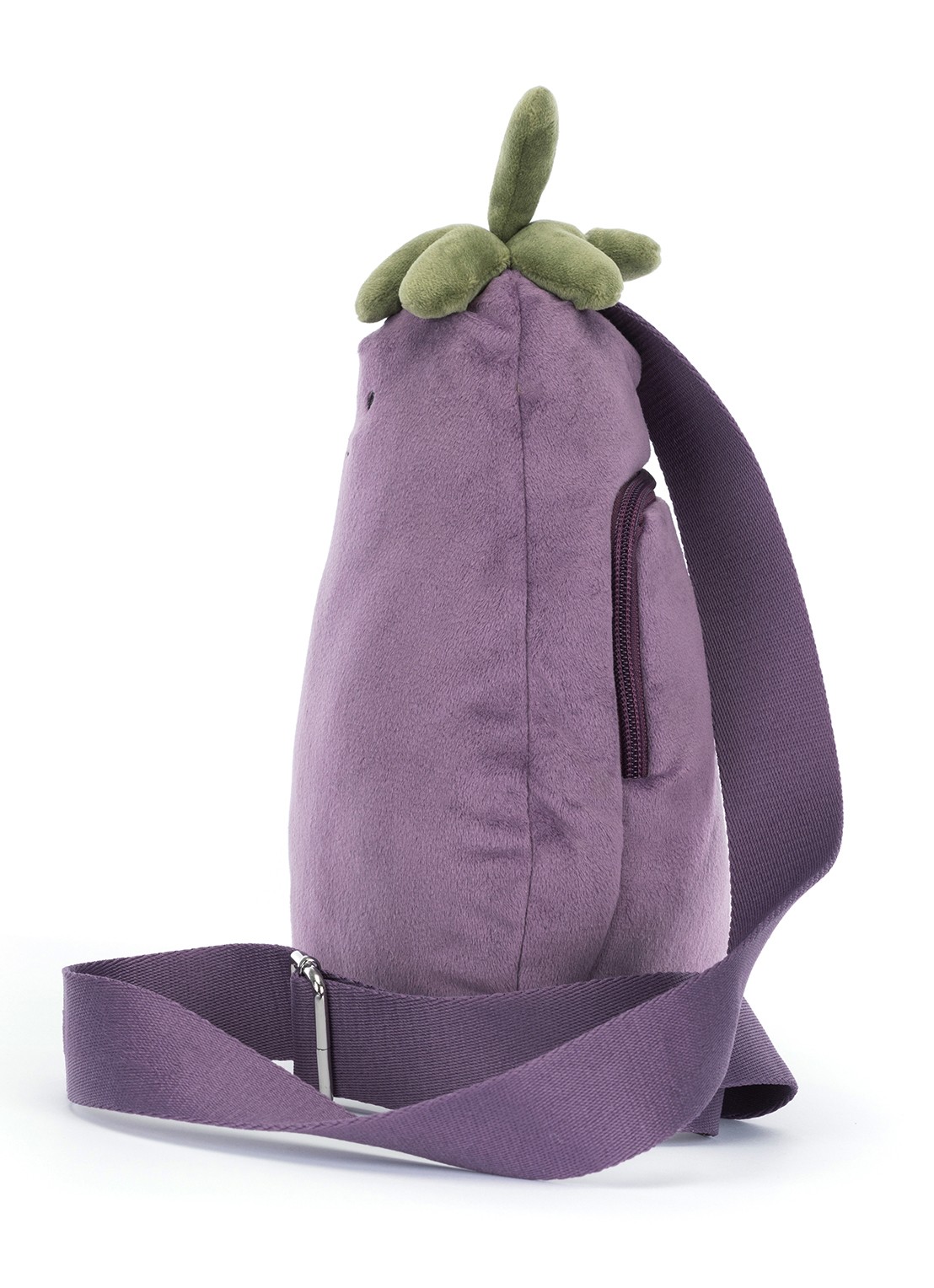 Jellycat Amuseables aubergine crossbodytas - detail 5 paars
