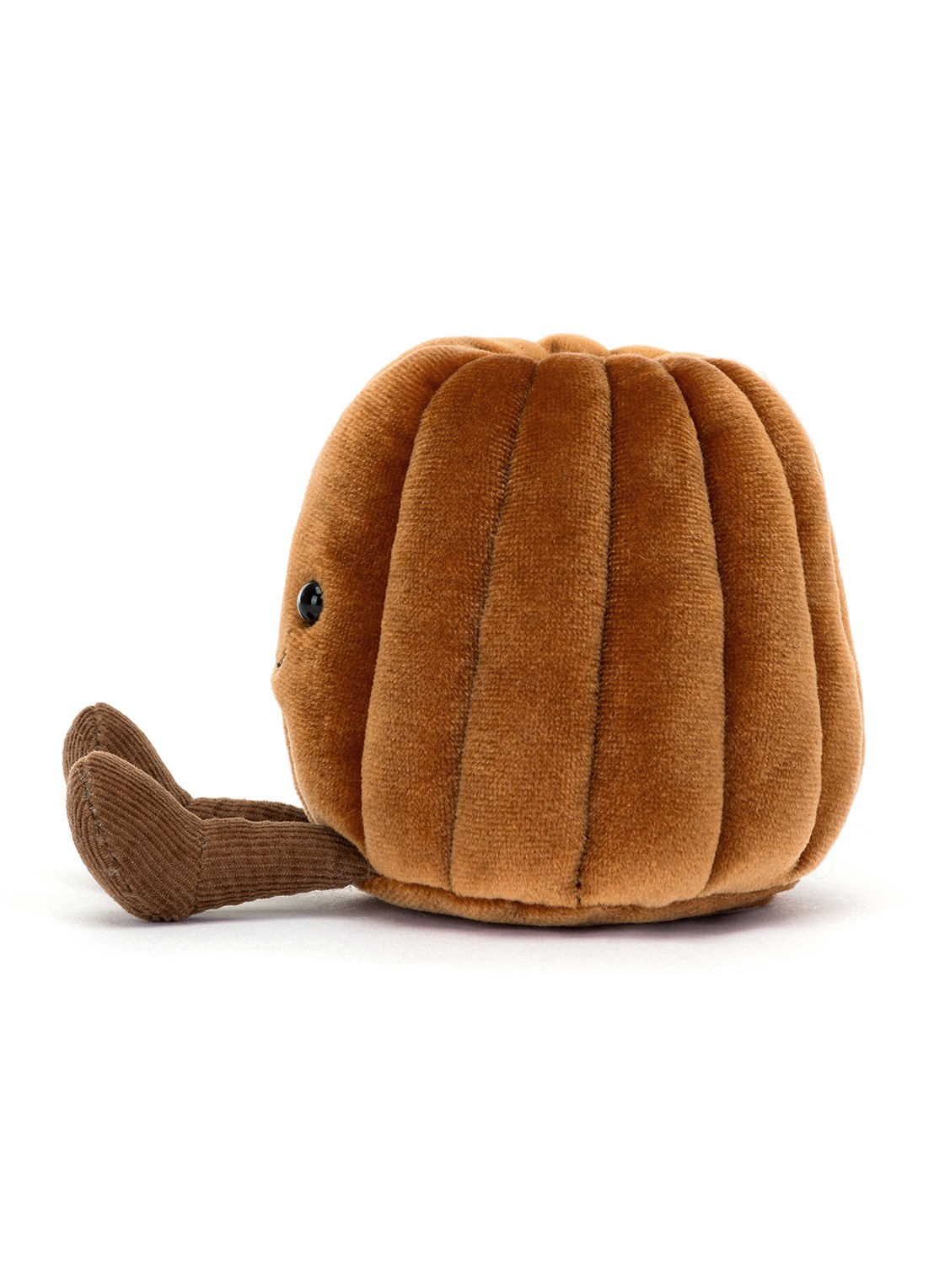 Jellycat Amuseables Carole Canelé knuffel 11 cm - detail 2 bruin