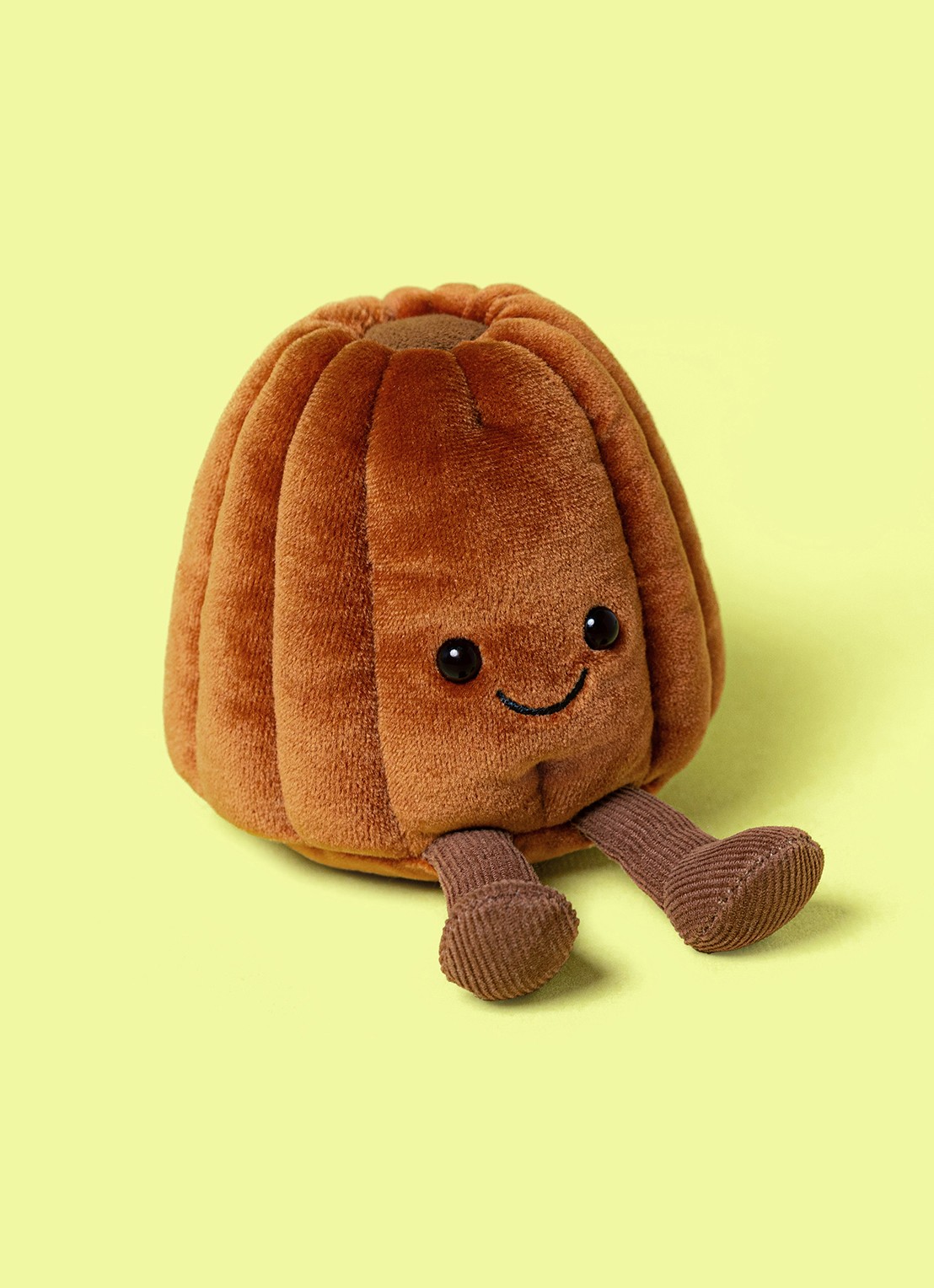 Jellycat Amuseables Carole Canelé knuffel 11 cm - detail 5 bruin