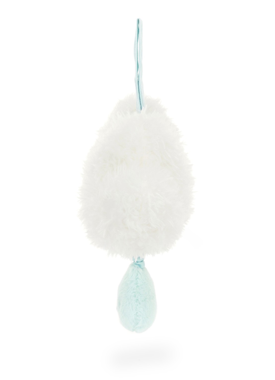 Jellycat Amuseables Cloud Musical Pull knuffel 27 cm - detail wit