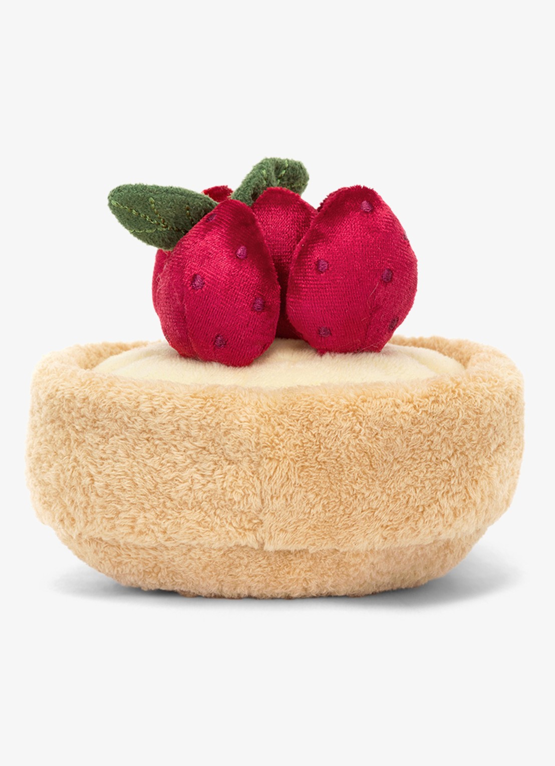Jellycat Amuseables Fleurette Tarte Aux Fraises 11 cm - achterkant multicolor