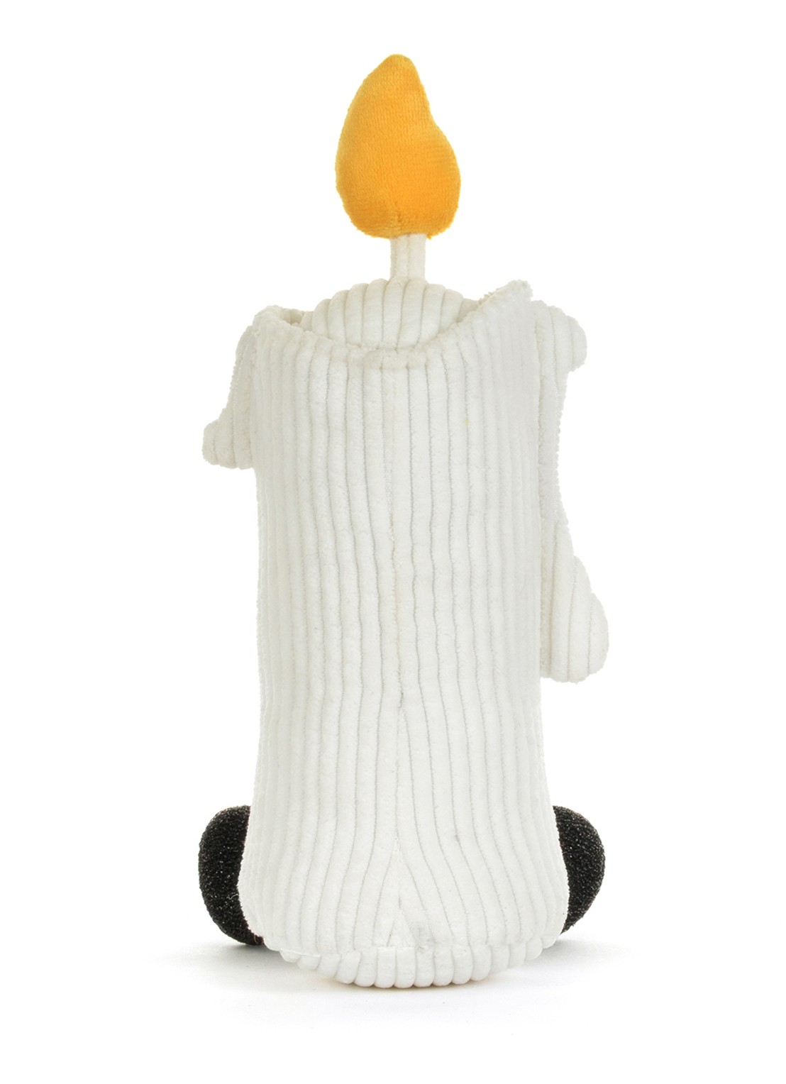 Jellycat Amuseables Flickerty Candle knuffel 19 cm - achterkant 8 gebroken wit