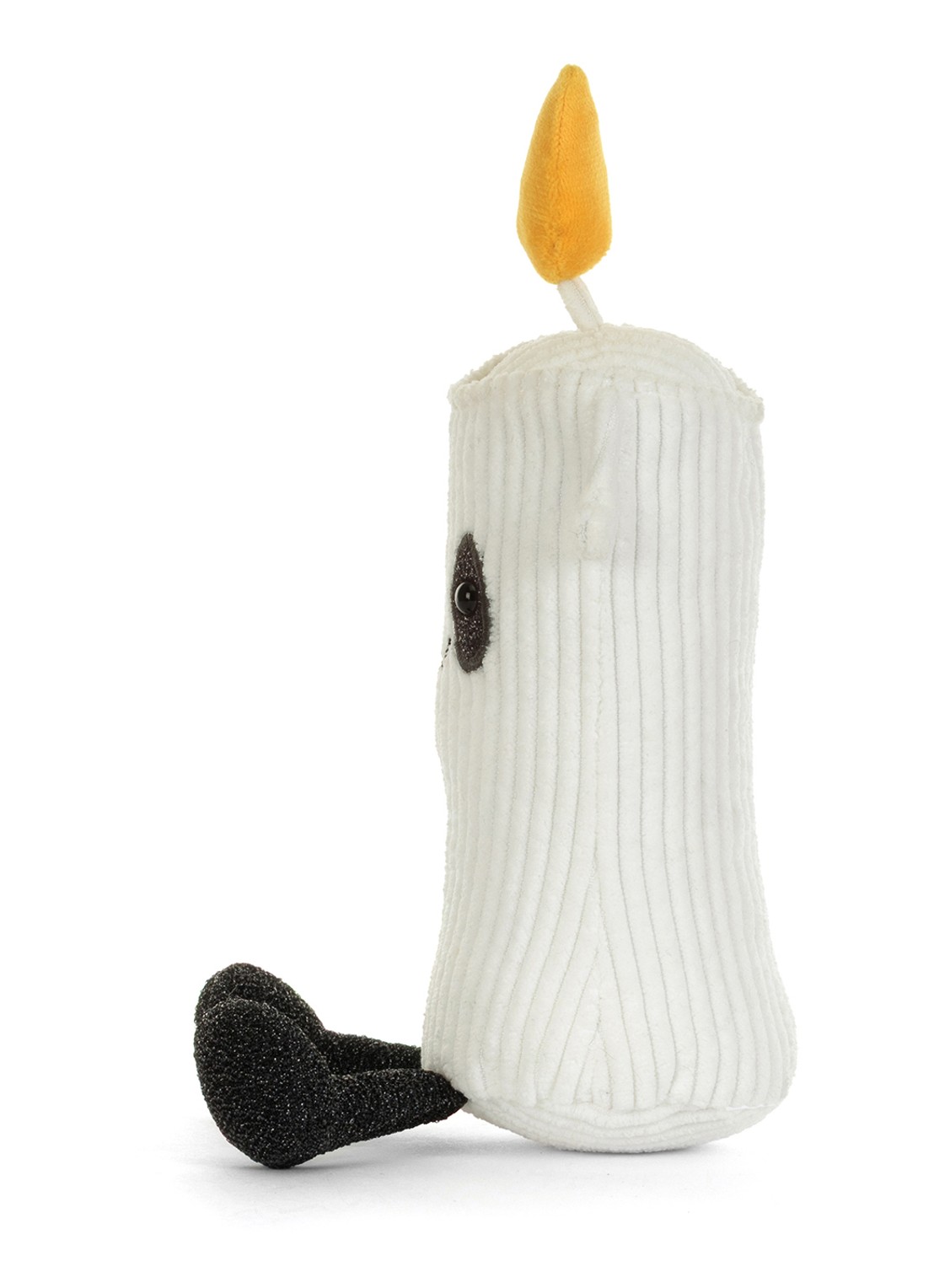 Jellycat Amuseables Flickerty Candle knuffel 19 cm - detail 7 gebroken wit