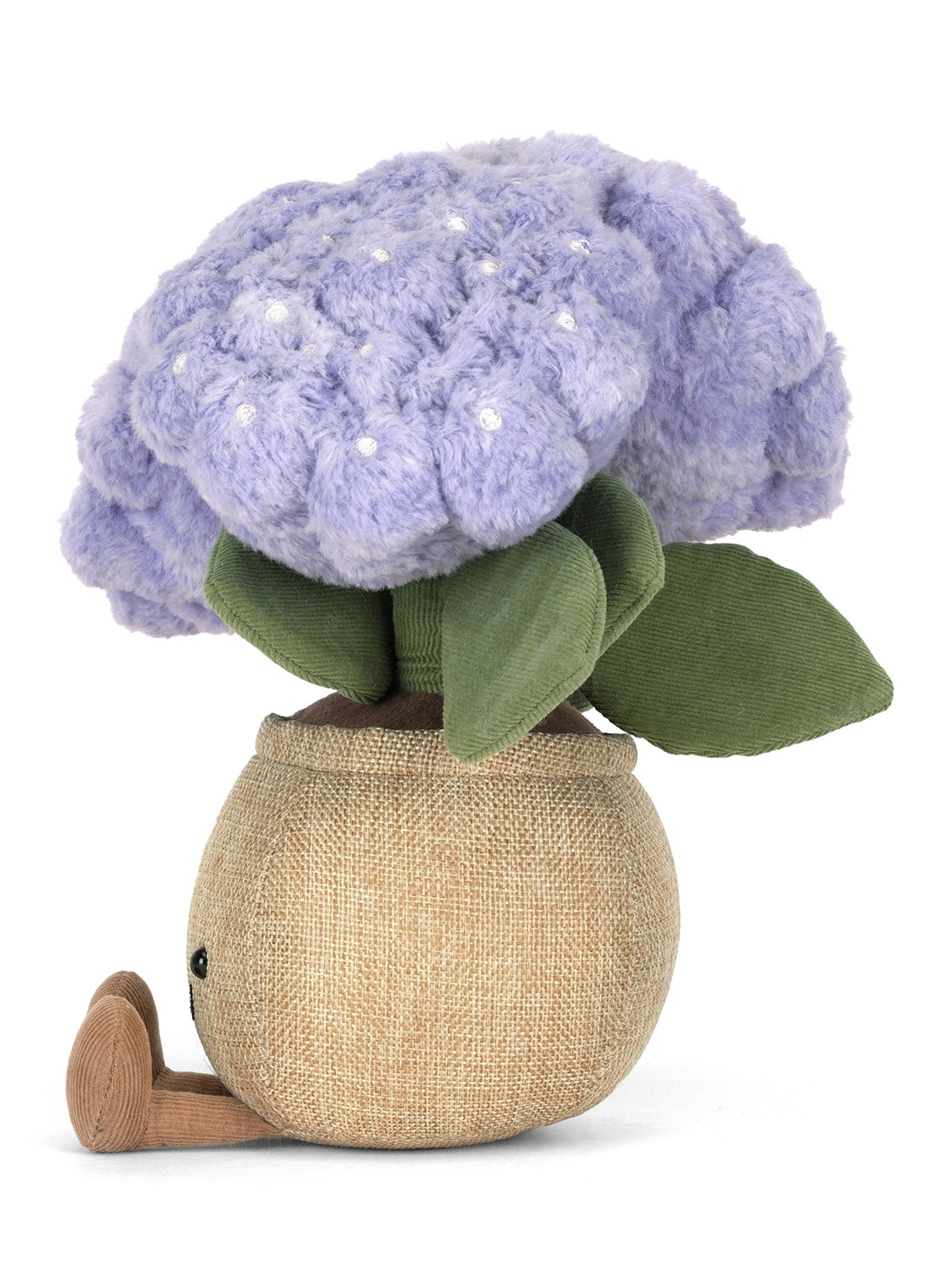 Jellycat Amuseables Hydrangea knuffel 24 cm  - detail 2 beige
