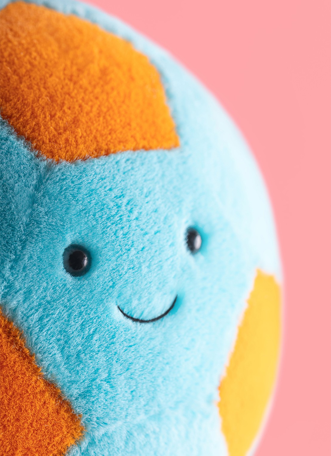 Jellycat Amuseables Jellycat Football knuffel 19 cm - detail 4 multicolor
