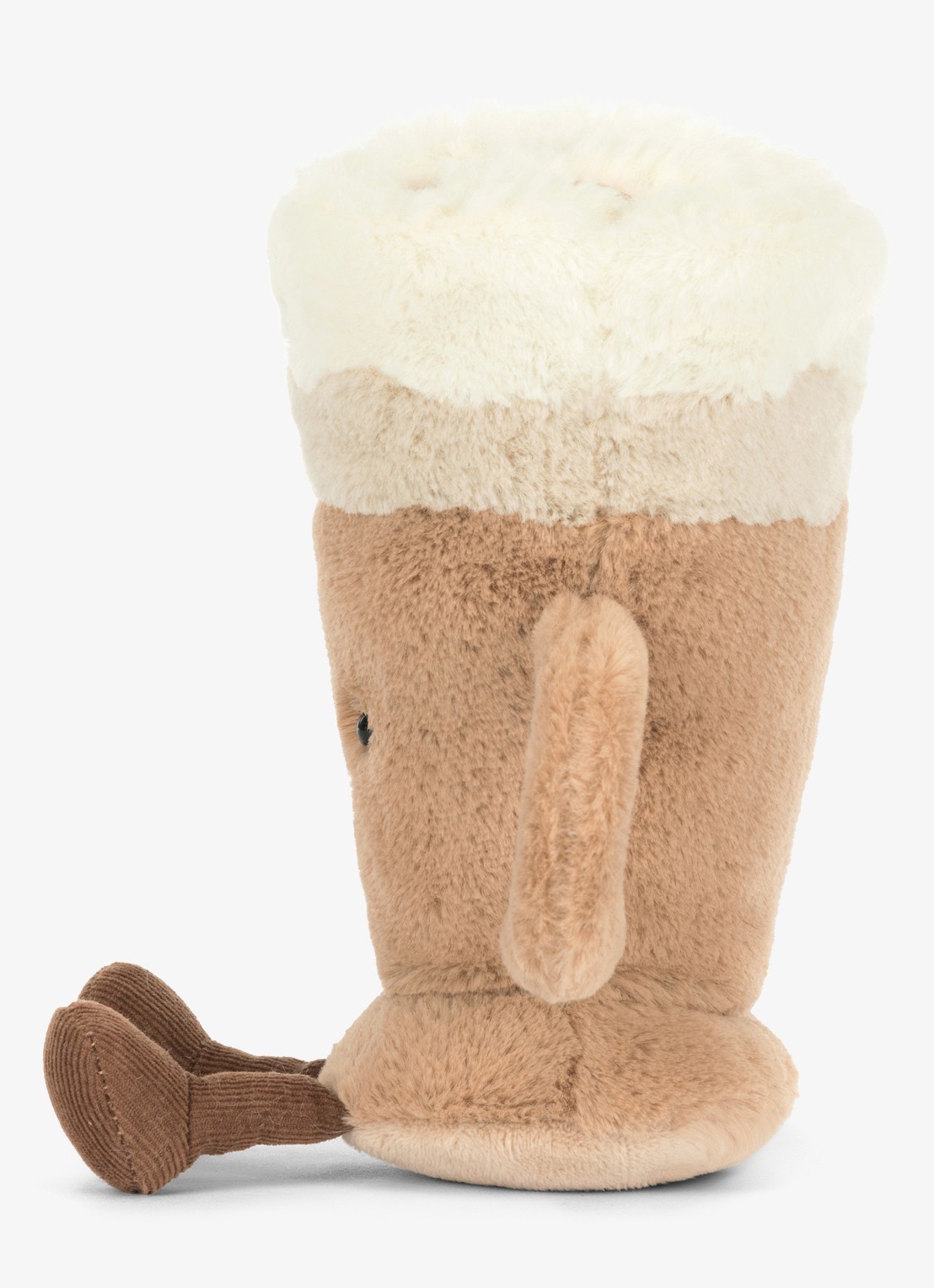 Jellycat Amuseables Latte knuffel 18 cm - detail 2 bruin