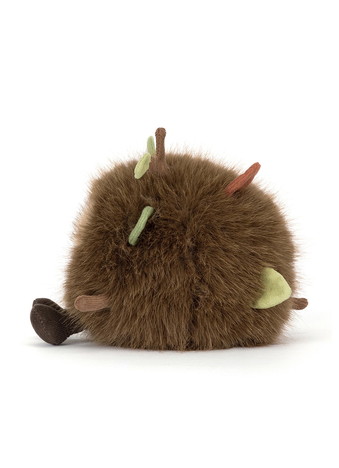 Jellycat Amuseables Mulshi Woodland Floor knuffel 10 cm - detail 3 beige