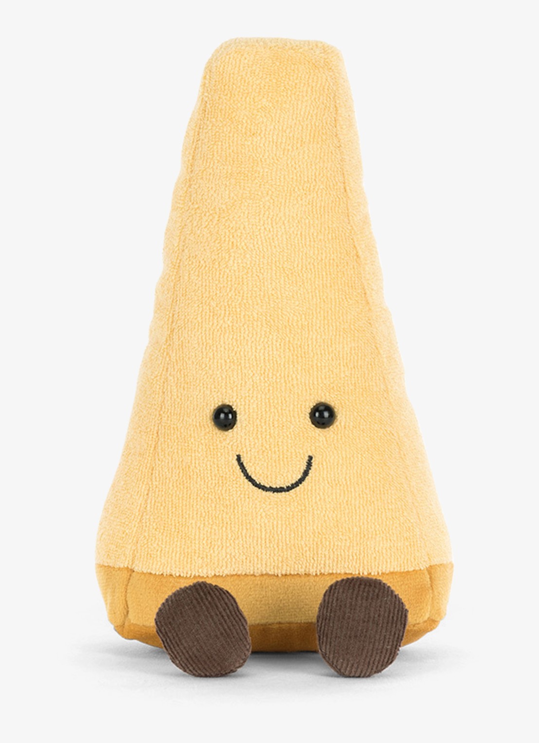 Jellycat Amuseables Parmesan knuffel 19 cm - detail 4 geel