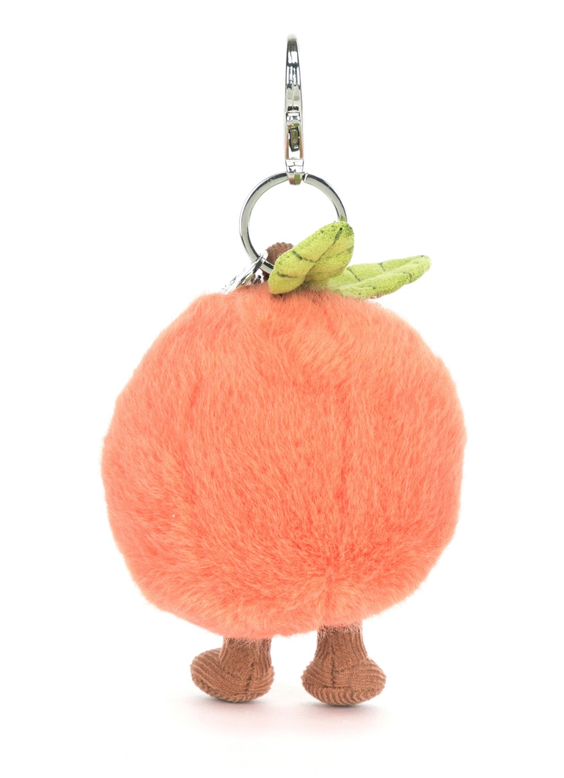 Jellycat Amuseables Peach Bag Charm tasbedel  - achterkant 6 roze