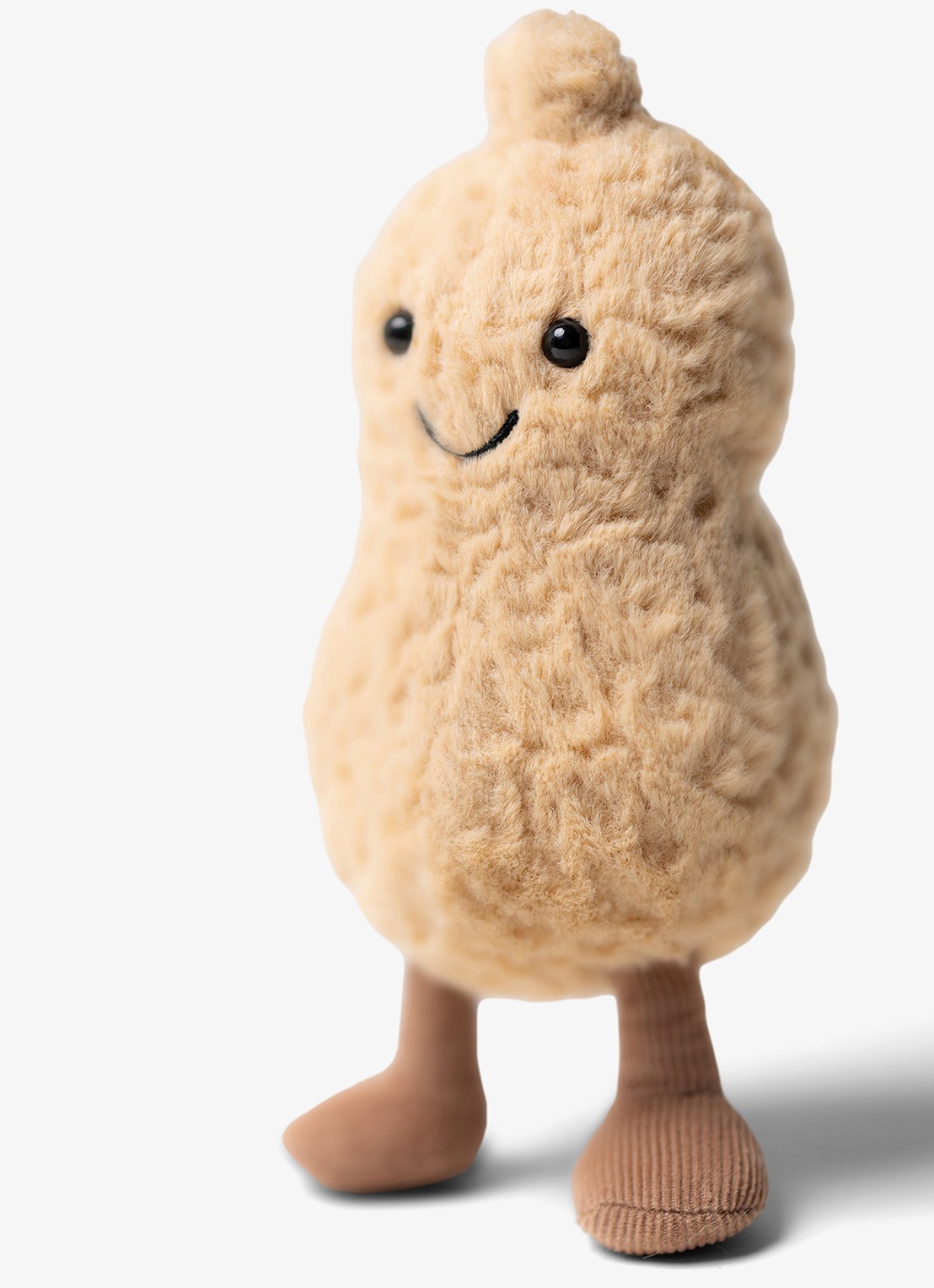 Jellycat Amuseables Peanut knuffel 15 cm - detail 4 beige