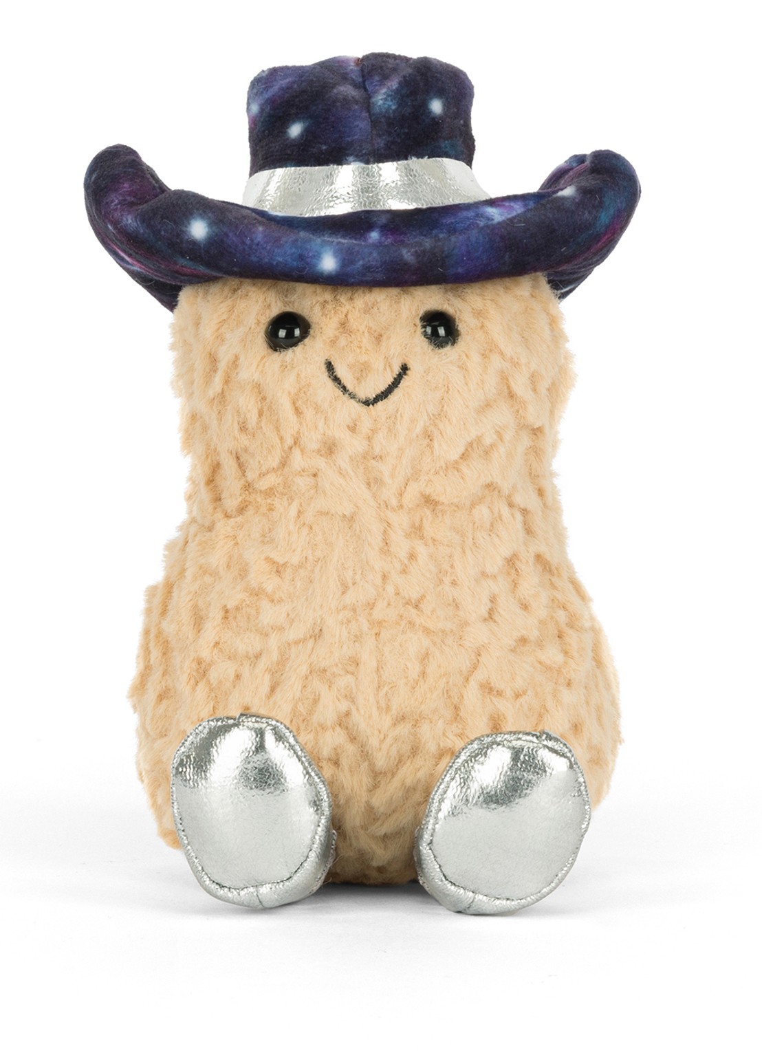 Jellycat Amuseables Peanut Space Rodeo Outfit knuffel 15 cm  - detail 3 beige