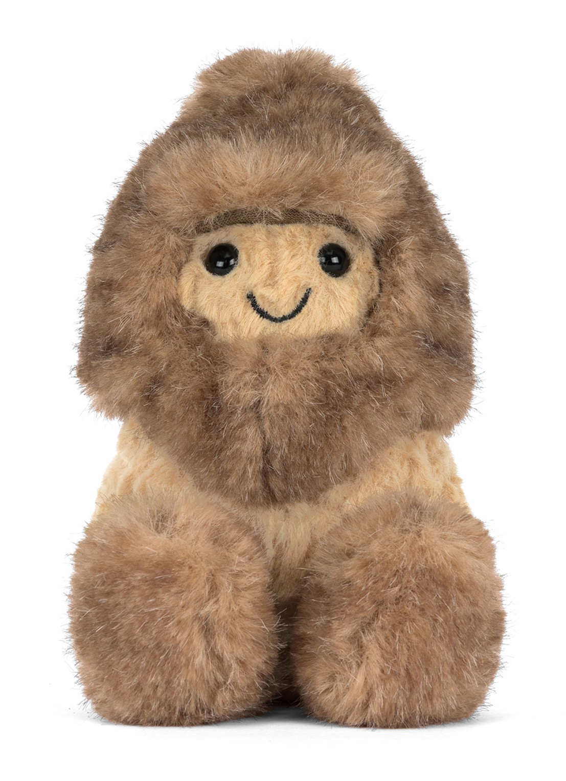 Jellycat Amuseables Peanut Yeti Outfit knuffel 12 cm - detail 5 beige