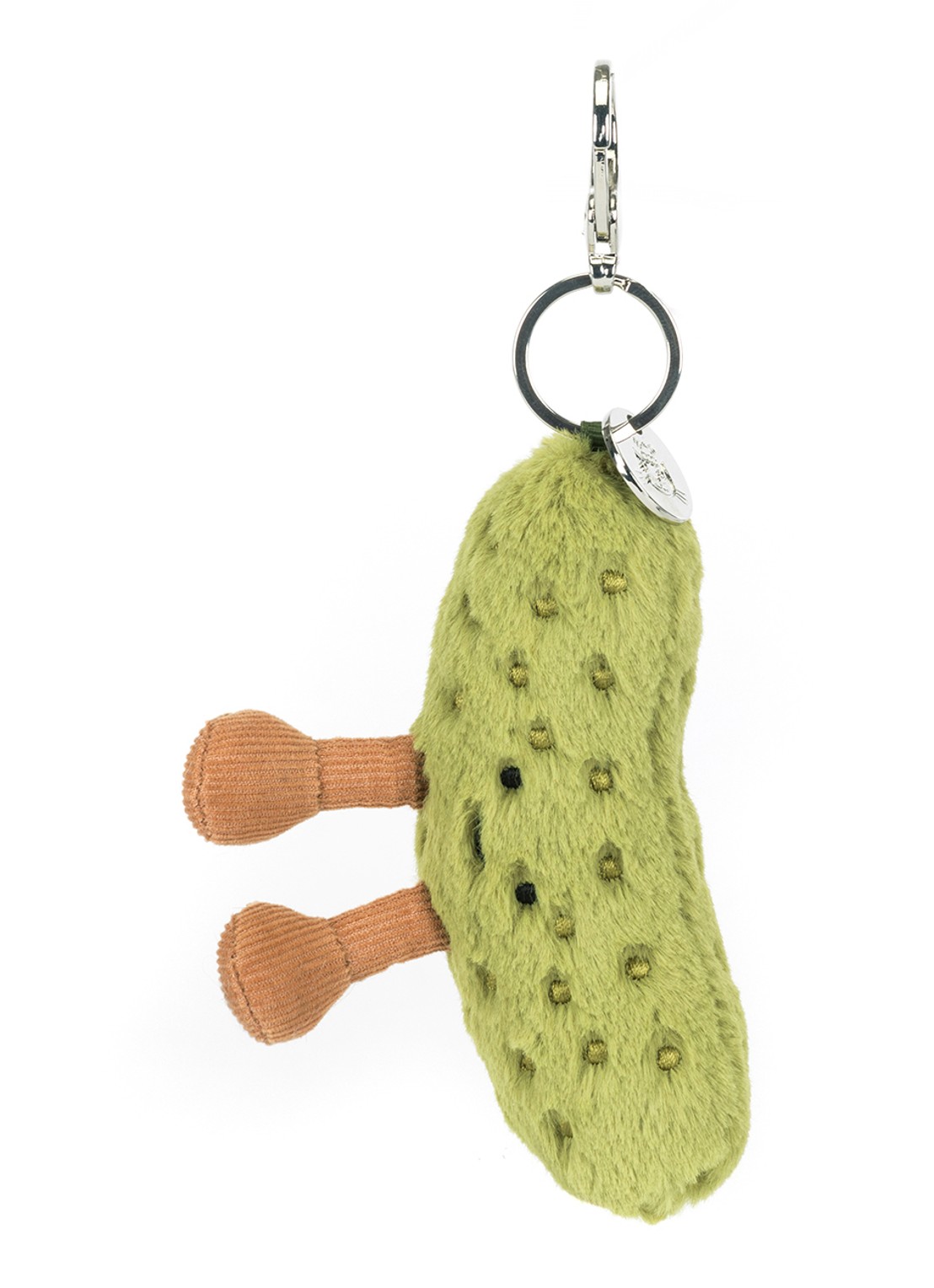 Jellycat Amuseables Pickle Bag Charm tasbedel - detail 3 multicolor