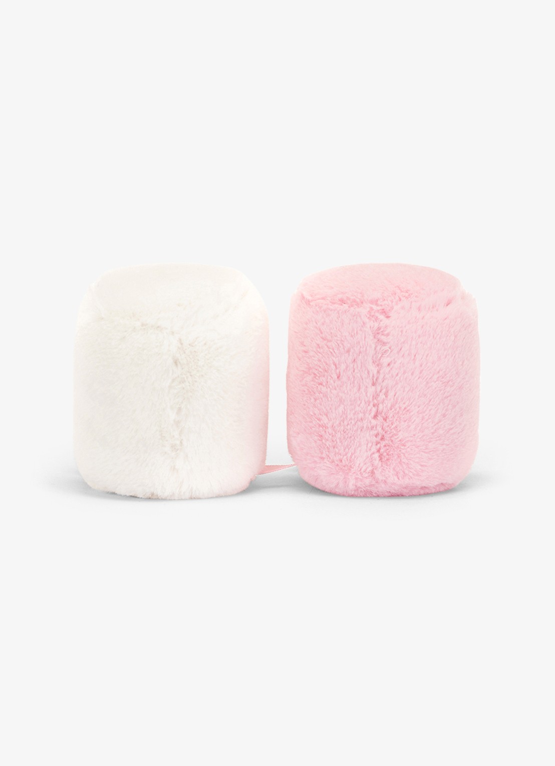 Jellycat Amuseables Pink and White Marshmallows knuffel 9 cm - achterkant multicolor