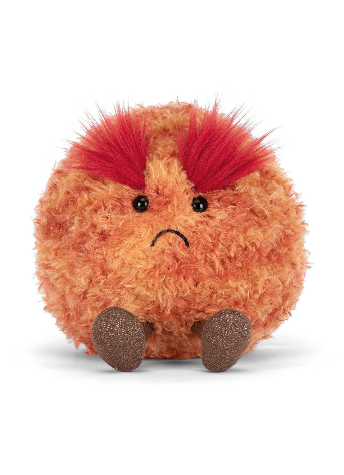 Jellycat Amuseables Planet Mars knuffel 22 cm  - detail 4 orange