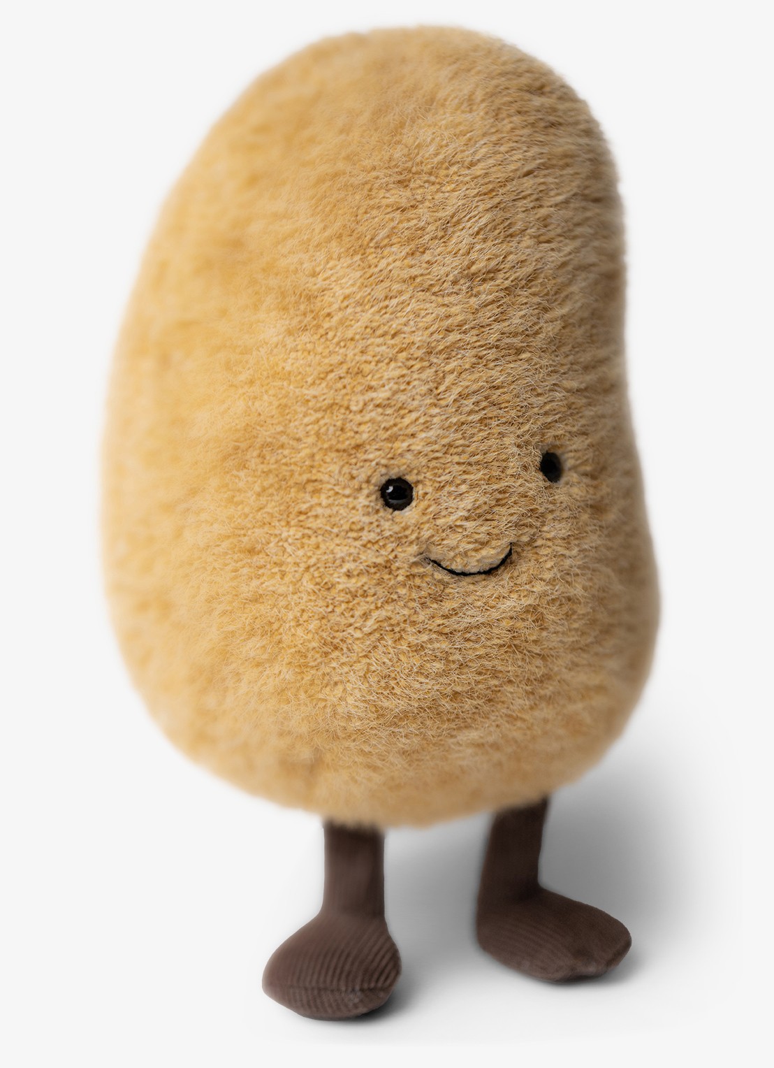 Jellycat Amuseables Potato knuffel 19 cm  - detail camel