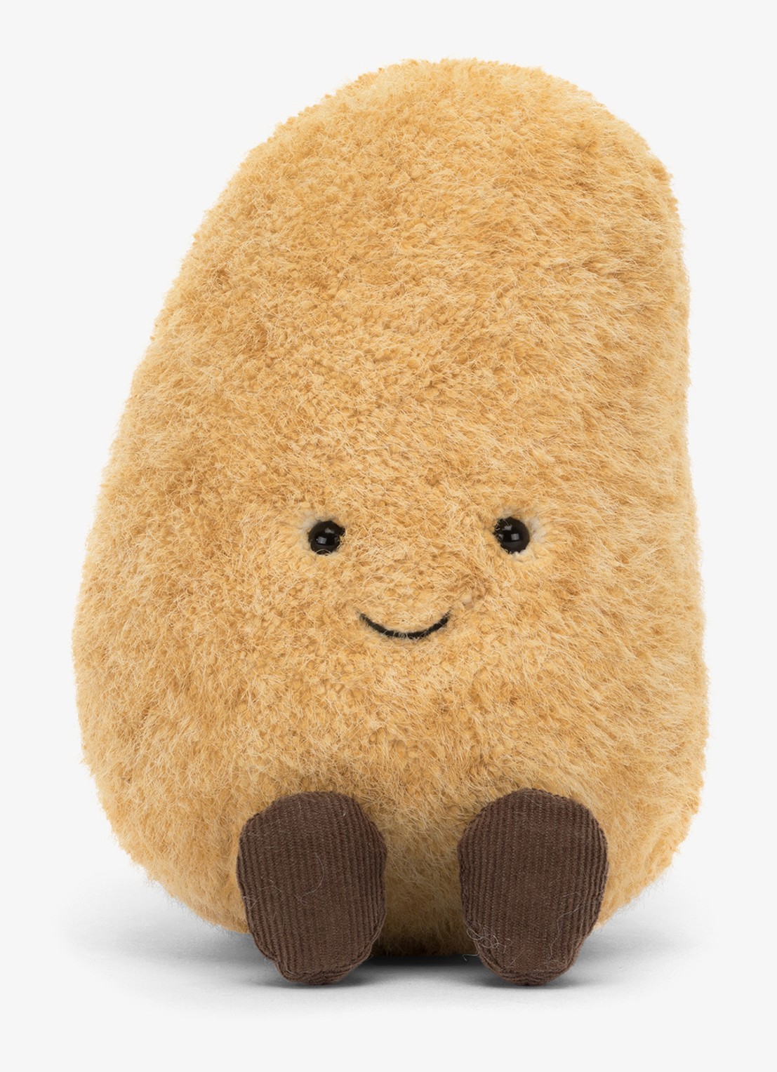 Jellycat Amuseables Potato knuffel 19 cm  - voorkant 4 camel